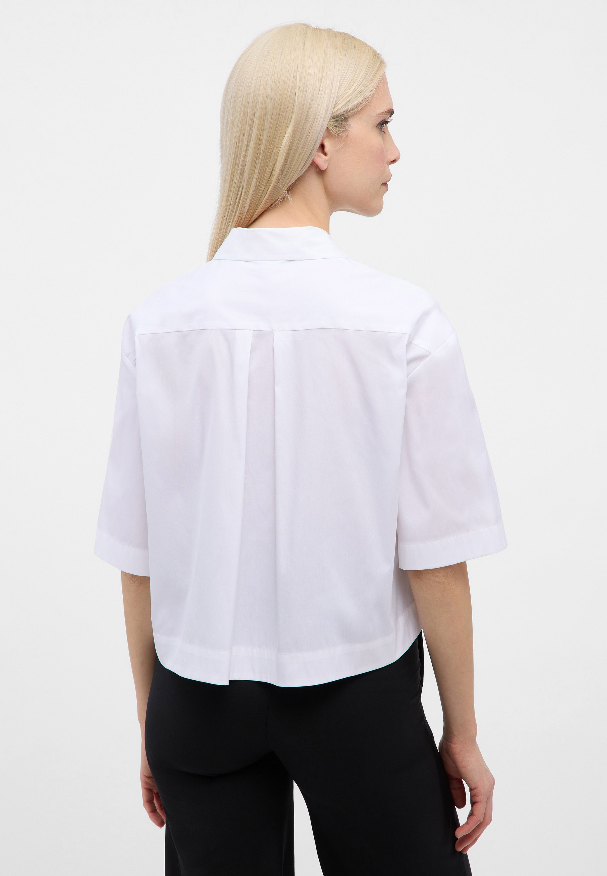 Eterna Blouse chemise »OVERSIZE FIT« EASY IRON (bügelleicht)