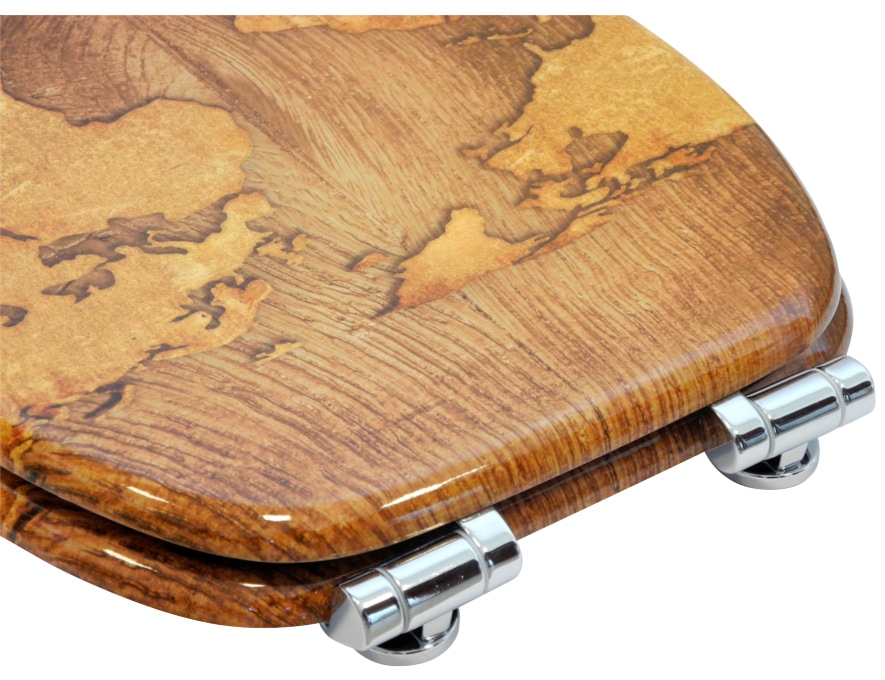 Sanilo WC-Sitz »World Map«, mit Absenkautomatik