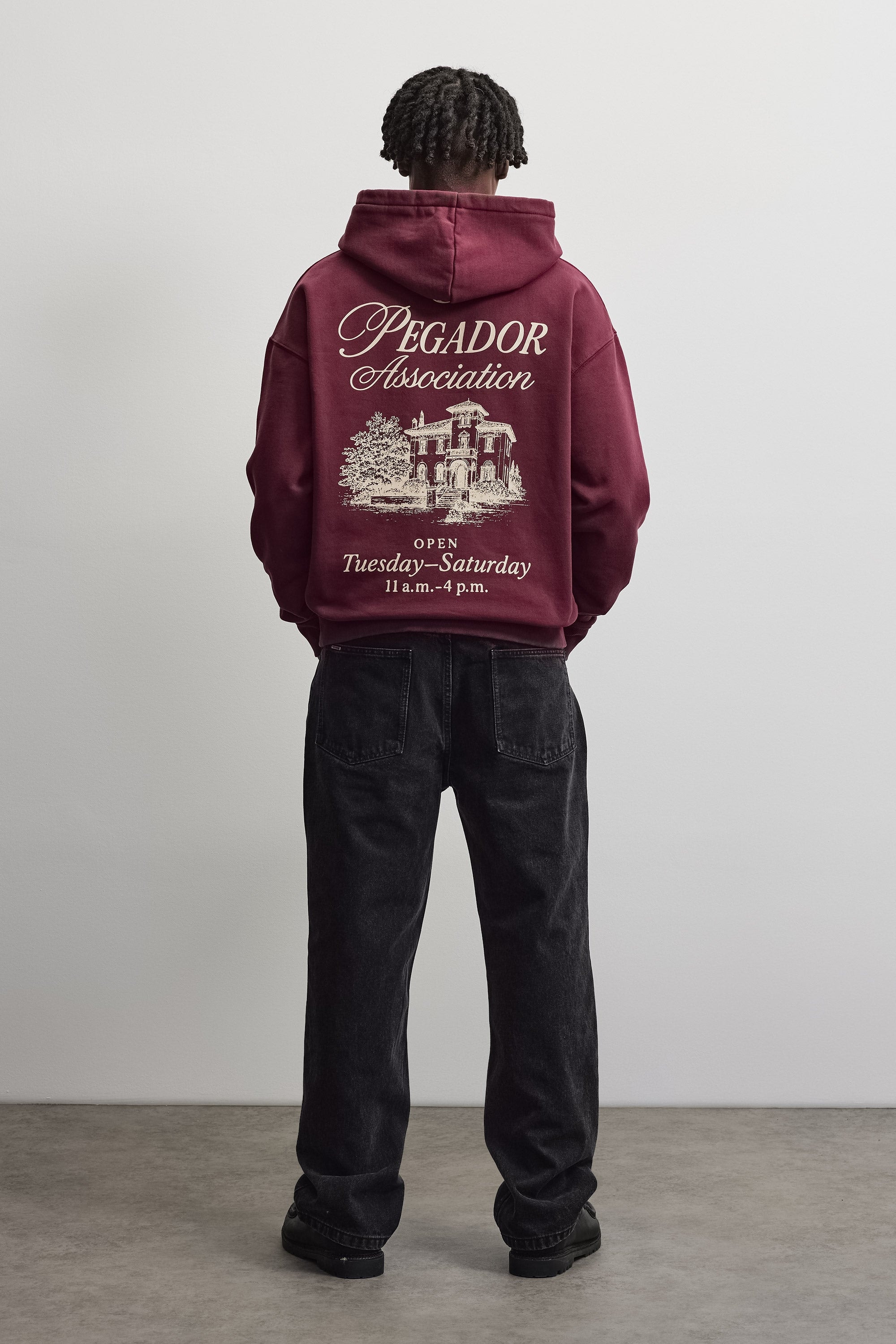 PEGADOR Sweat à capuche »Carloforte Oversized Hoodie«, mélange de coton, oversize
