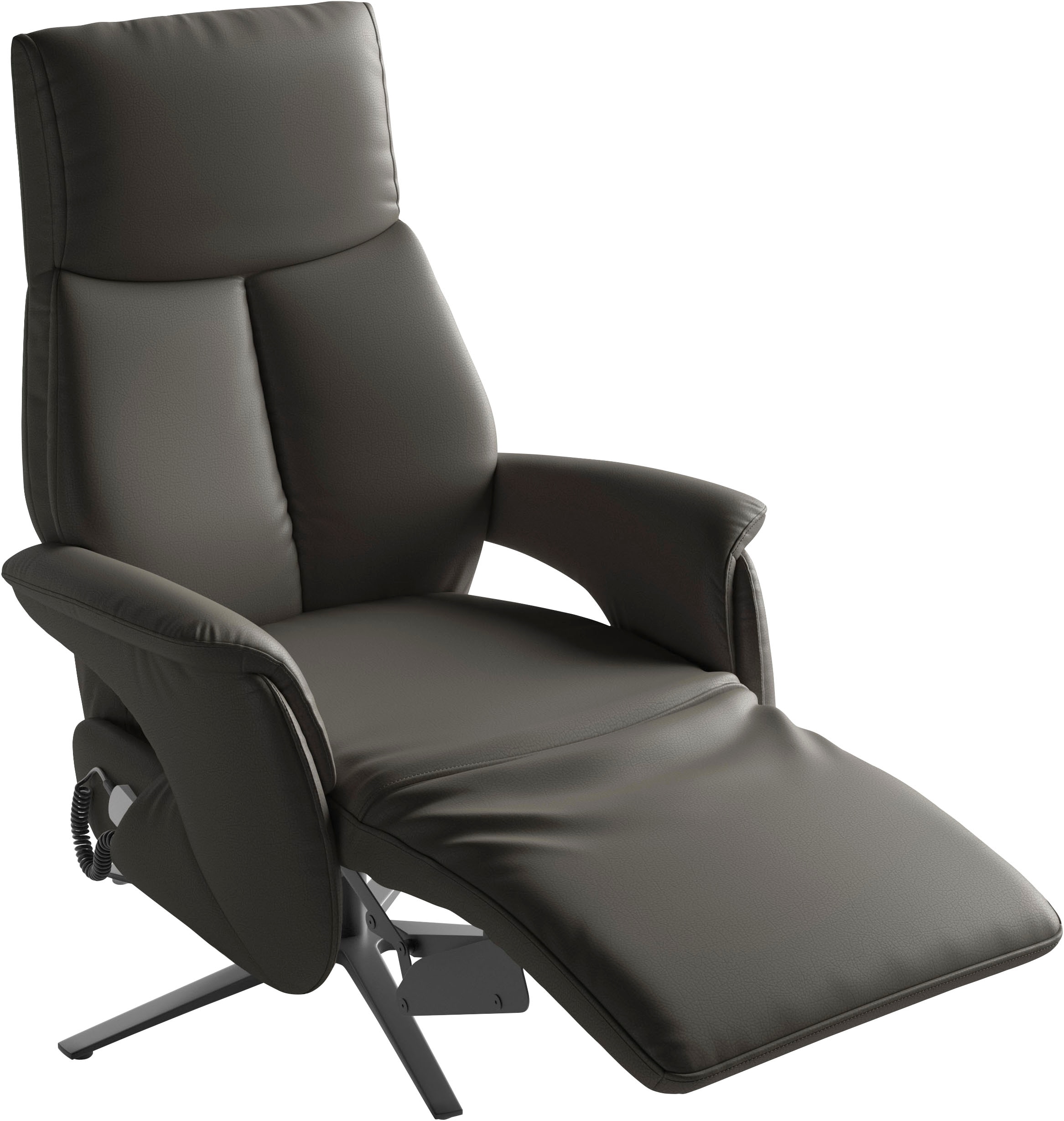 sit&more TV-Sessel »Lazy mit Kopfteilverstellung & Drehfunktion, weitere Funktionen« Ergonomie L: elektr. Fussstütze, Rückenlehne & Aufstehhilfe, Herz-Waage