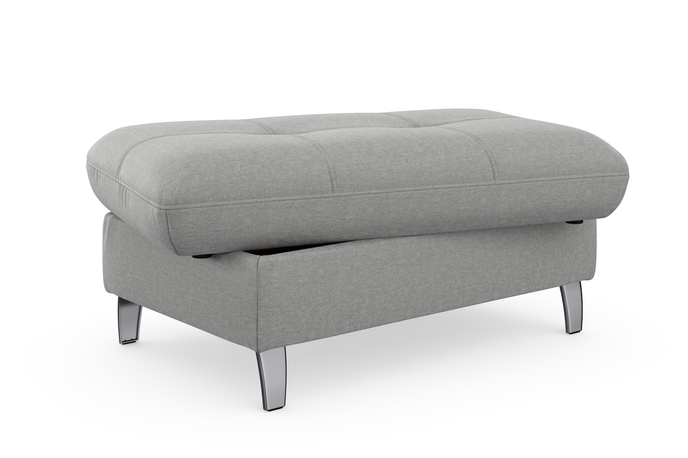 sit&more Stauraumhocker »Maggiore« mit Stauraum und modernen Metallbeinen