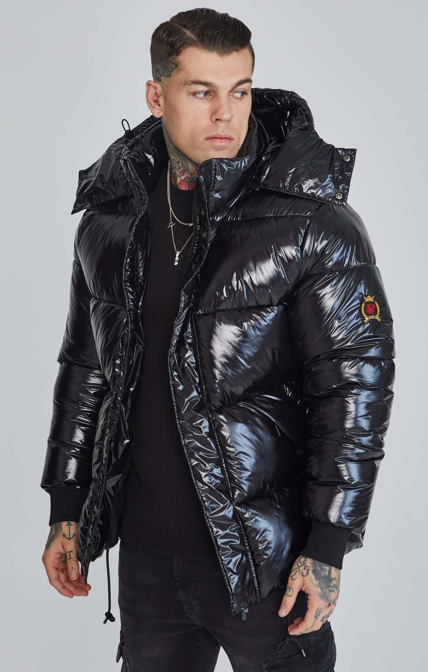 Siksilk Kurzjacke »Siksilk Jacke Puffer Jacket«