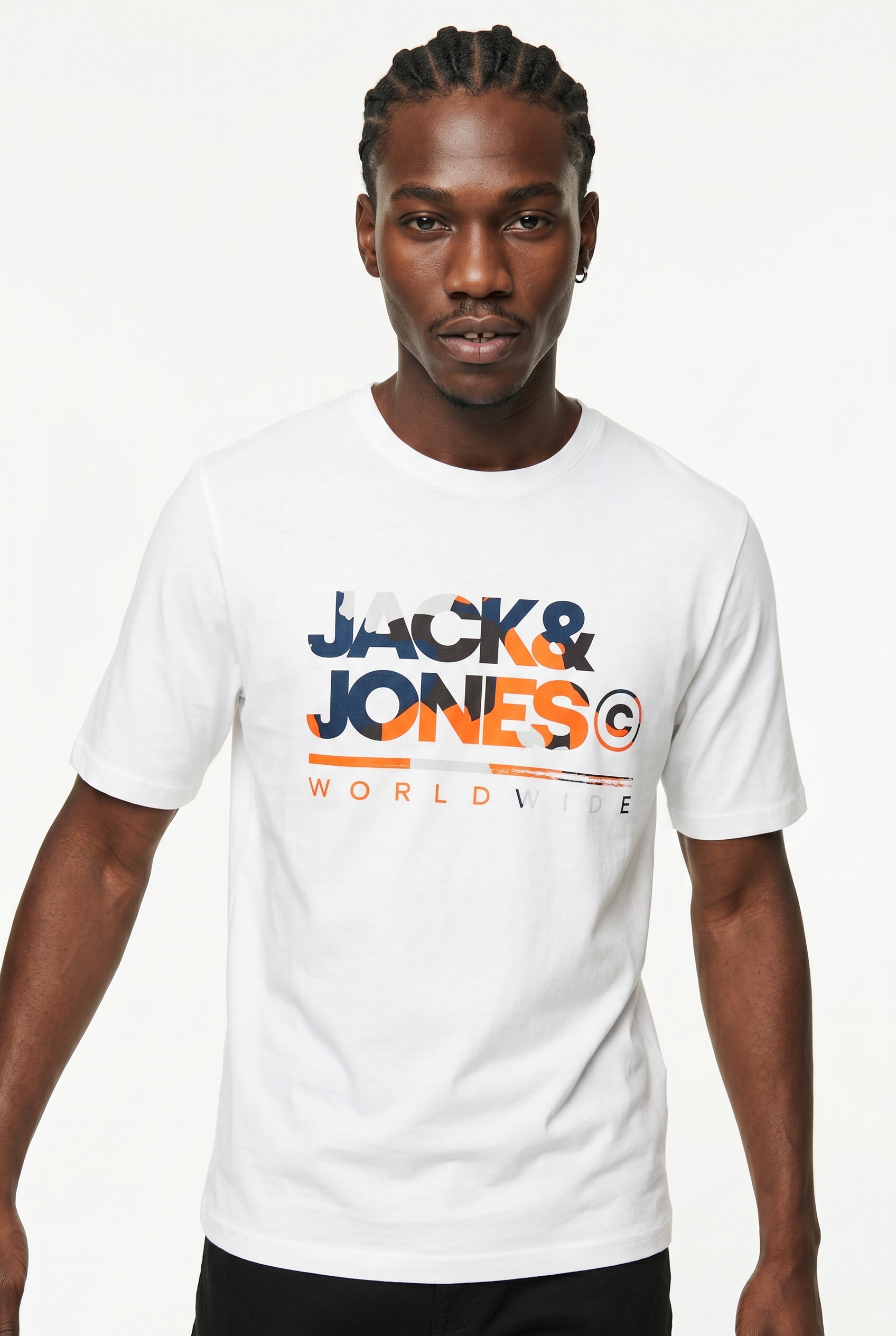 Image of Jack & Jones Kurzarmshirt "JJLUKE TEE SS CREW NECK 5PK MP" Packung, 5 Stk.