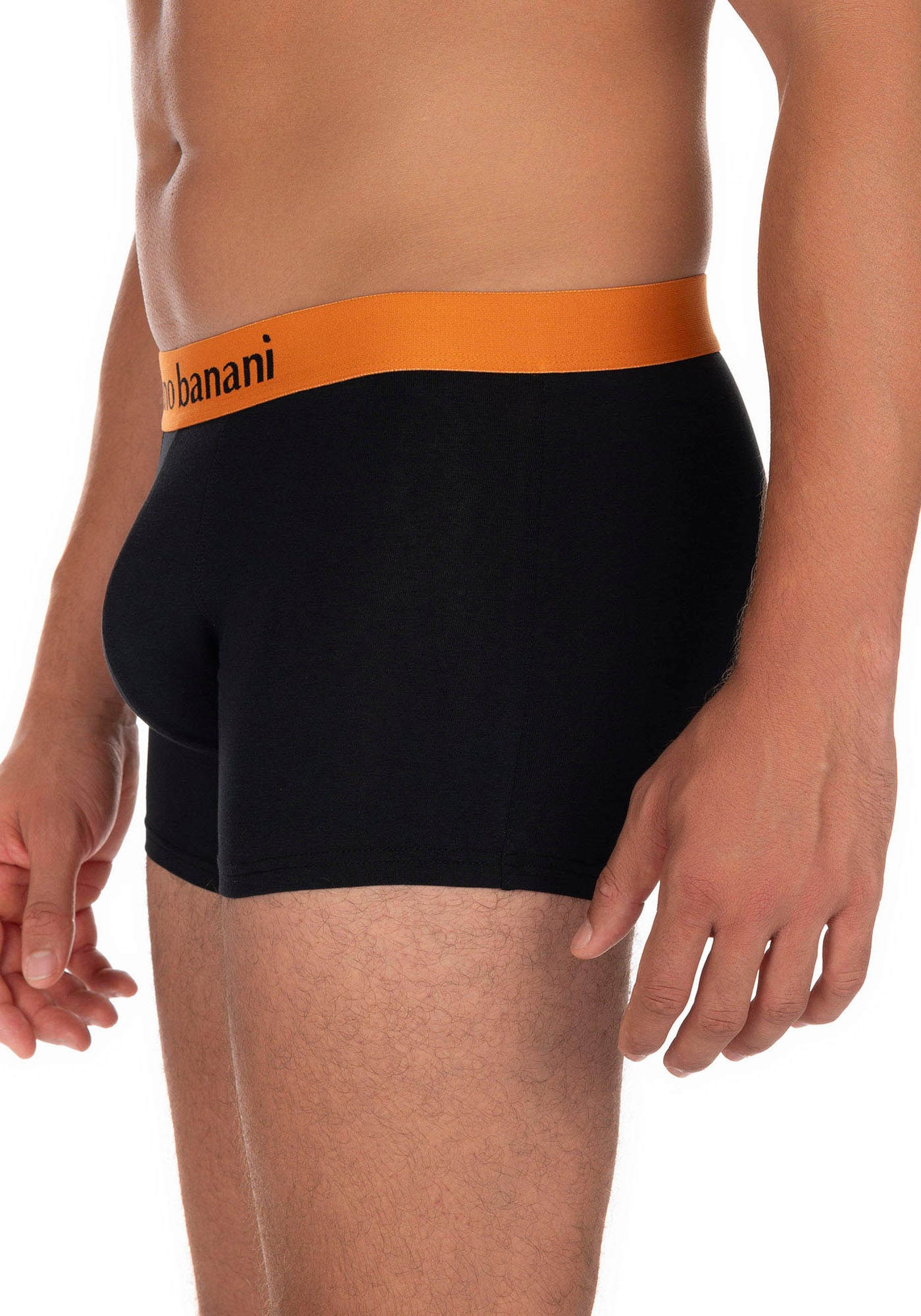 Bruno Banani Boxer »Flowing« 2er Pack,  mit kontrastreichem Logobund