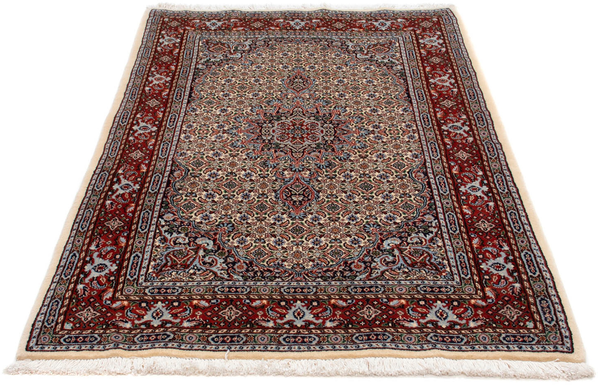 Image of morgenland Orientteppich »Perser - Classic - 156 x 102 cm - beige«, rechteckig, 10 mm Höhe, Wohnzimmer, Handgeknüpft, Einzelstück mit Zertifikat bei Ackermann Versand Schweiz