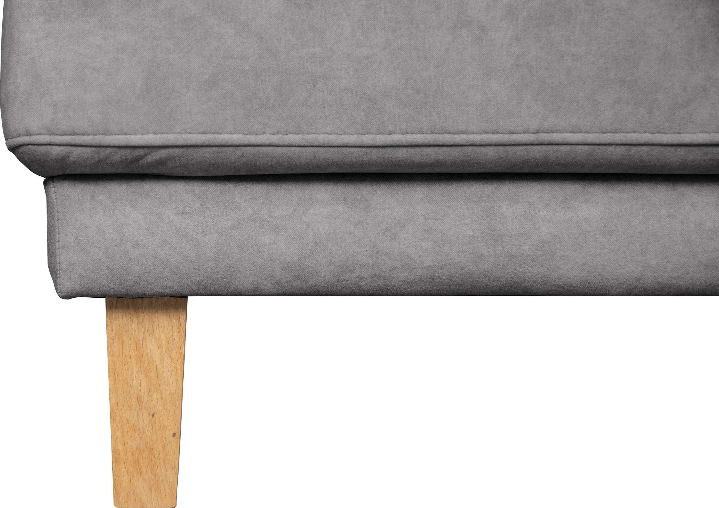 Home affaire Ecksofa »TRIPLO optionale Schlafsofa mit Bettkasten, Masse B/T/H: 234/164/89 cm«, L-Form wahlweise mit Bettfunktion - Liegefläche 132x210 cm