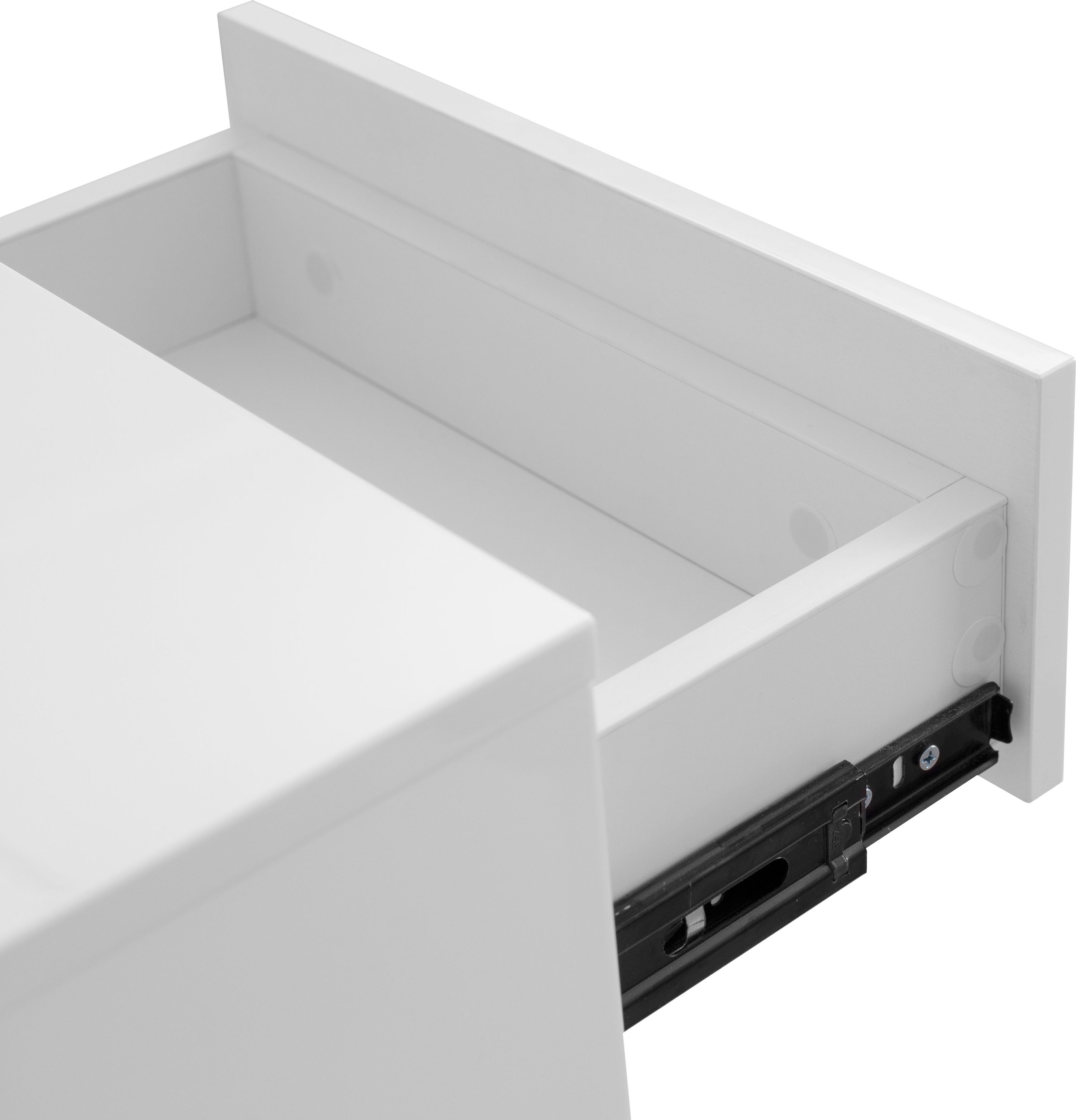 COUCH♥ Nachttisch »Bett-Beistand«, MDF, Schublade, in verschiedenen  Farbvarianten, Breite ca. 39,9 cm kaufen