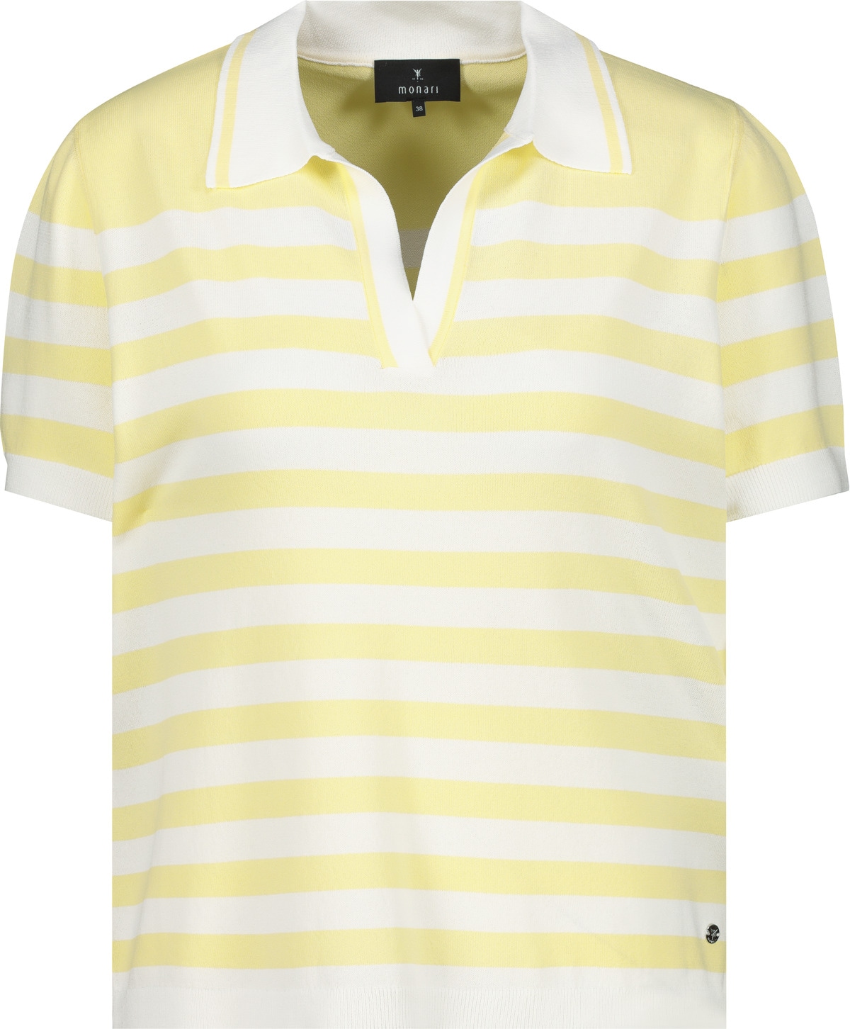 Monari Polo »Pullover Polo Ringel« Regular fit mit Streifen