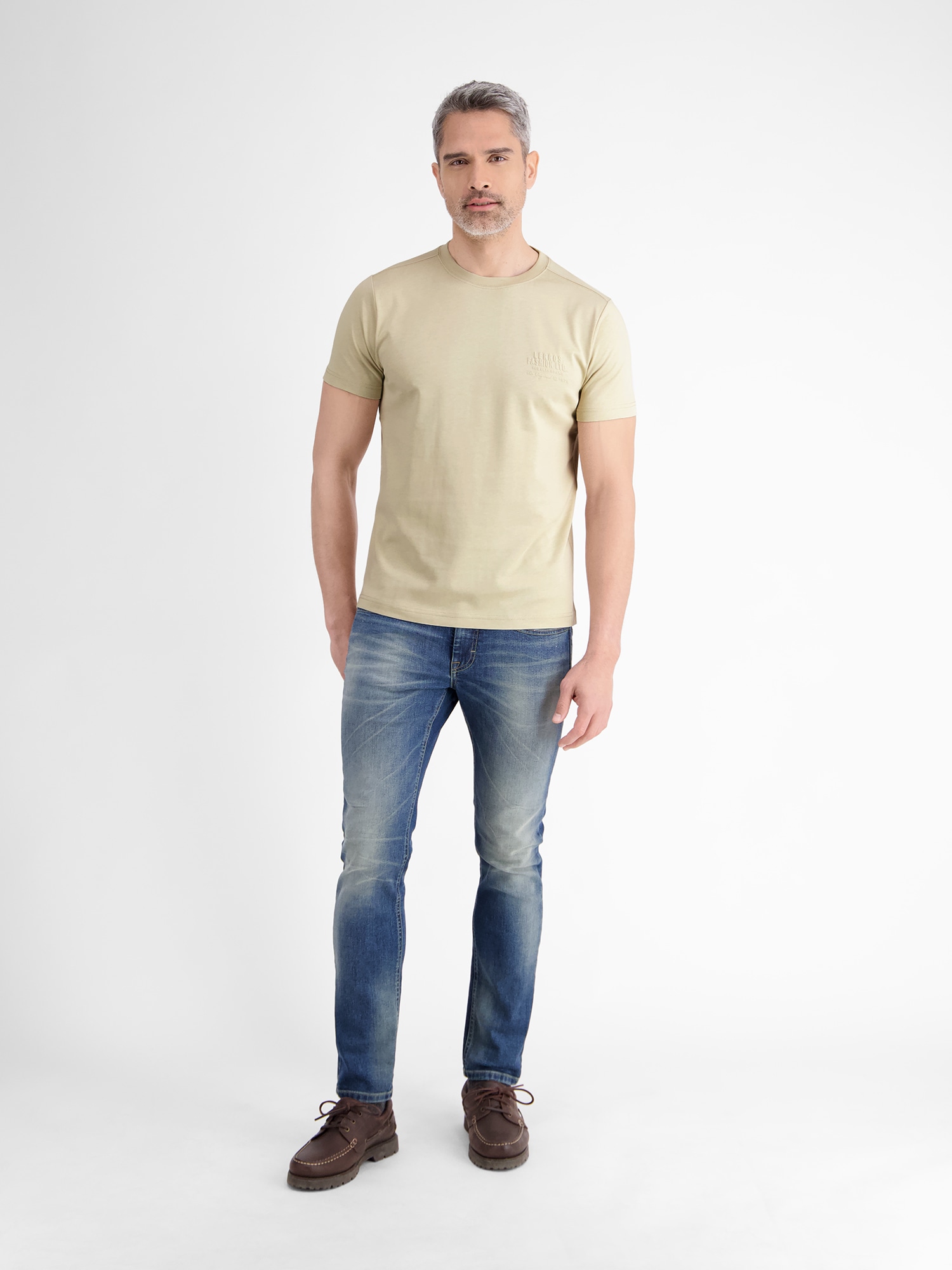 LERROS T-Shirt »LERROS Herren T-Shirt in weicher Jerseyqualität«
