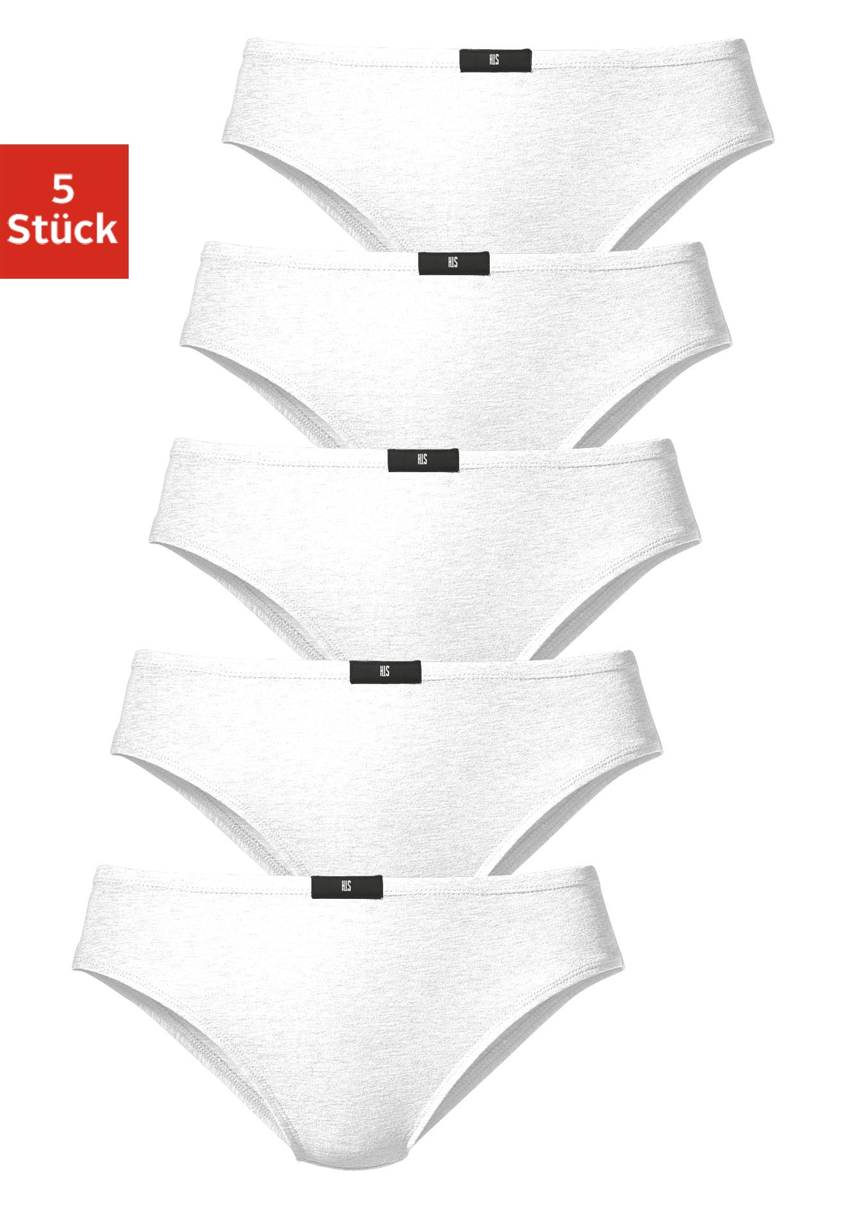 H.I.S Slip 5er-Pack, aus elastischer Baumwoll-Qualität