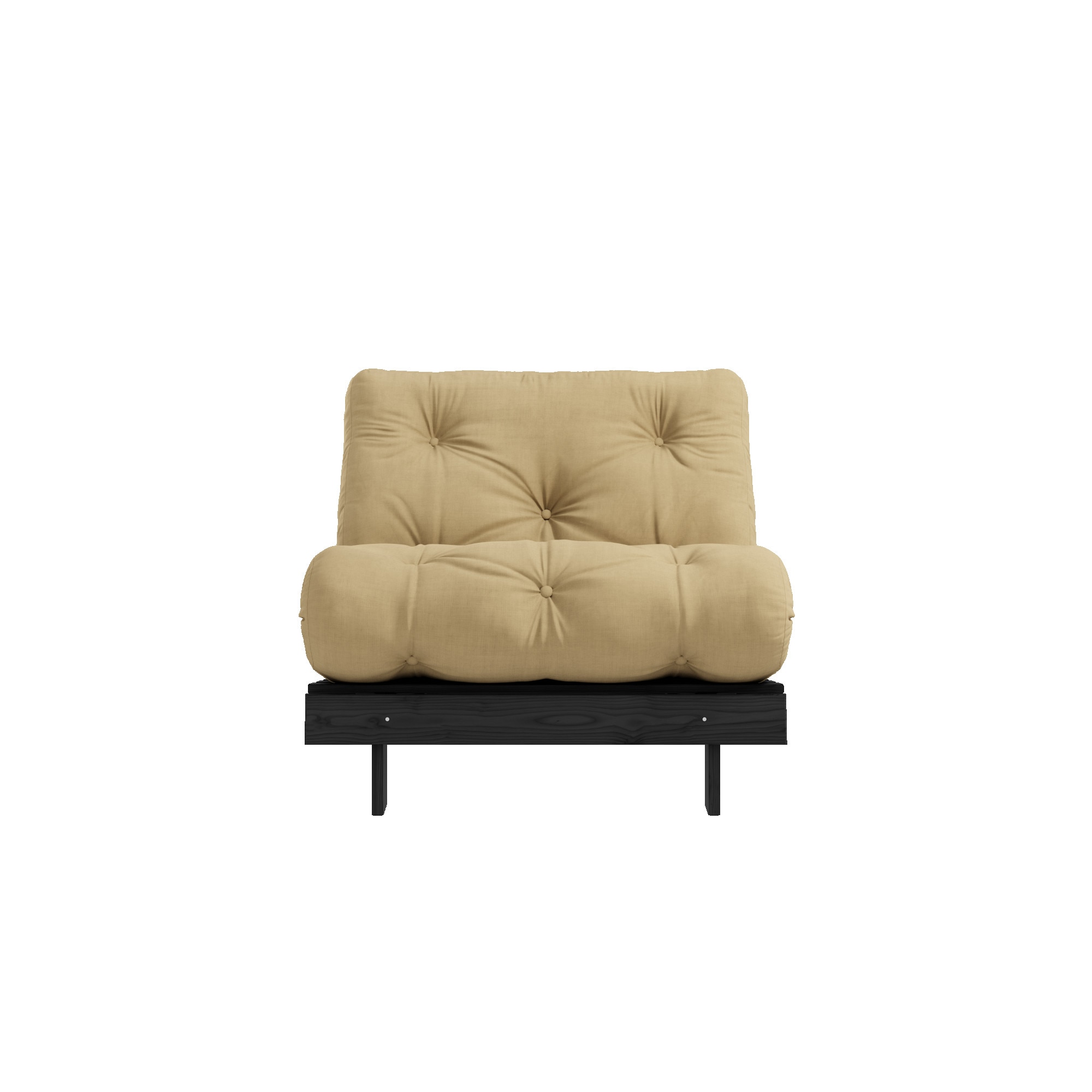 Karup Design Lit de jour »Daybett Roots Schlafsofa – Gästebett & Sofa aus FSC®-Kiefer« Inkl. Futonmatratze, in mehreren Grössen & Farben erhältlich