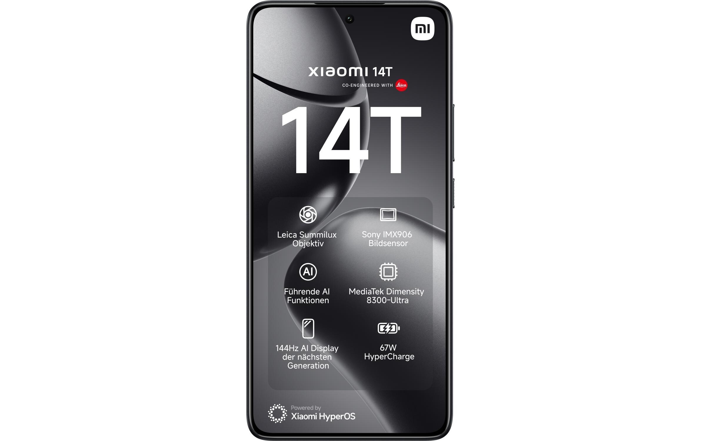 Xiaomi Smartphone »14T 256 GB«, Schwarz