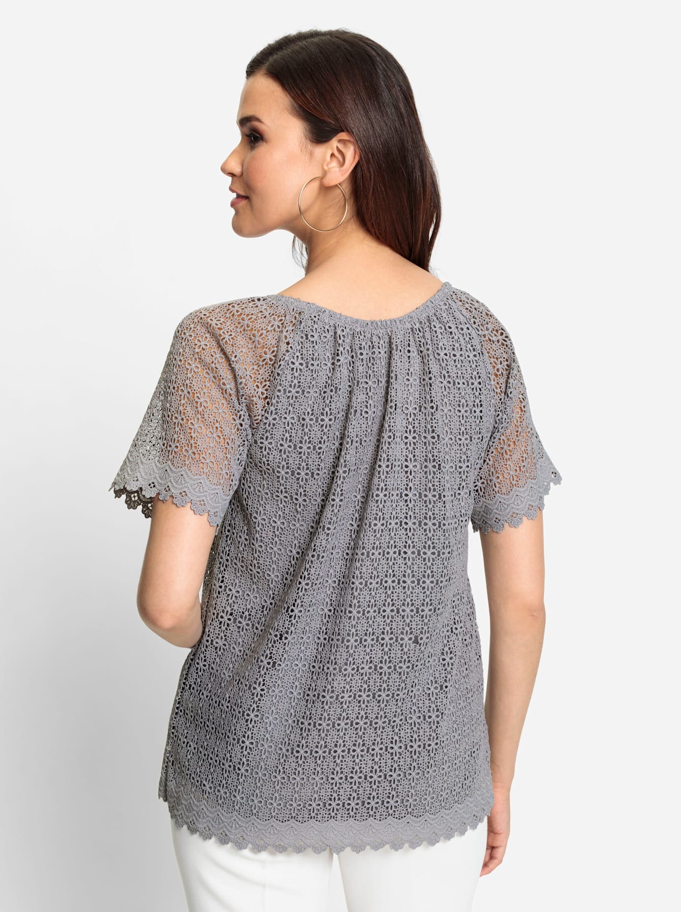 Lady Spitzenshirt »Shirt«, (1 tlg.)
