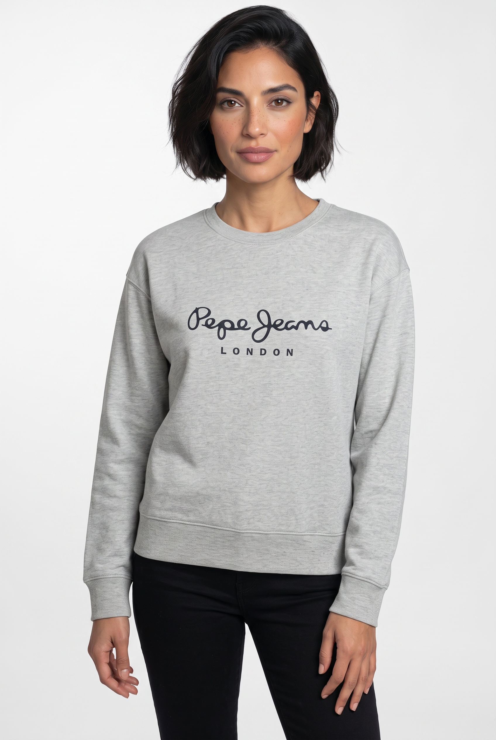 Image of Pepe Jeans Sweatshirt "BADDY", mit Rundhals, Logodruck