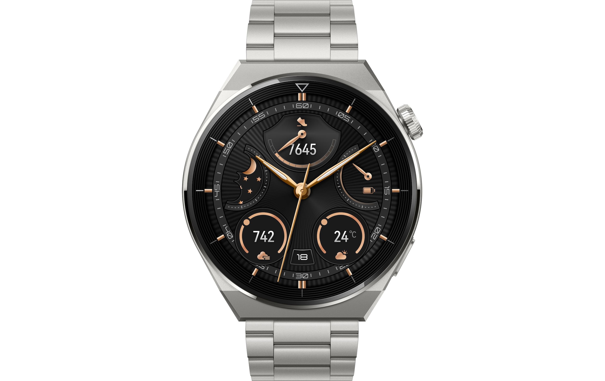 Huawei Smartwatch »GT3 Pro 46 mm Titanium«, (Harmony OS)