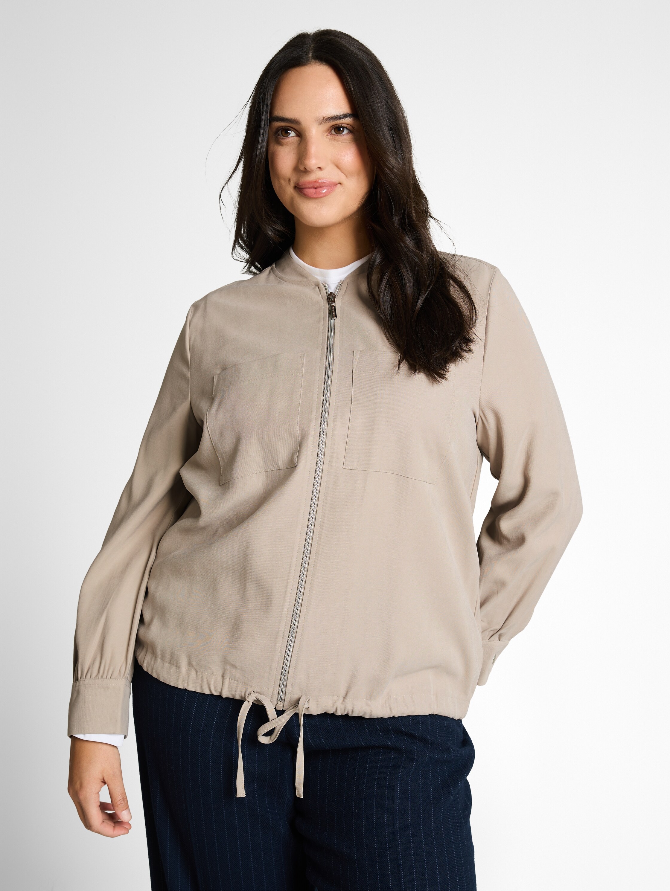 Image of TOM TAILOR PLUS Jackenblazer mit Tunnelzug