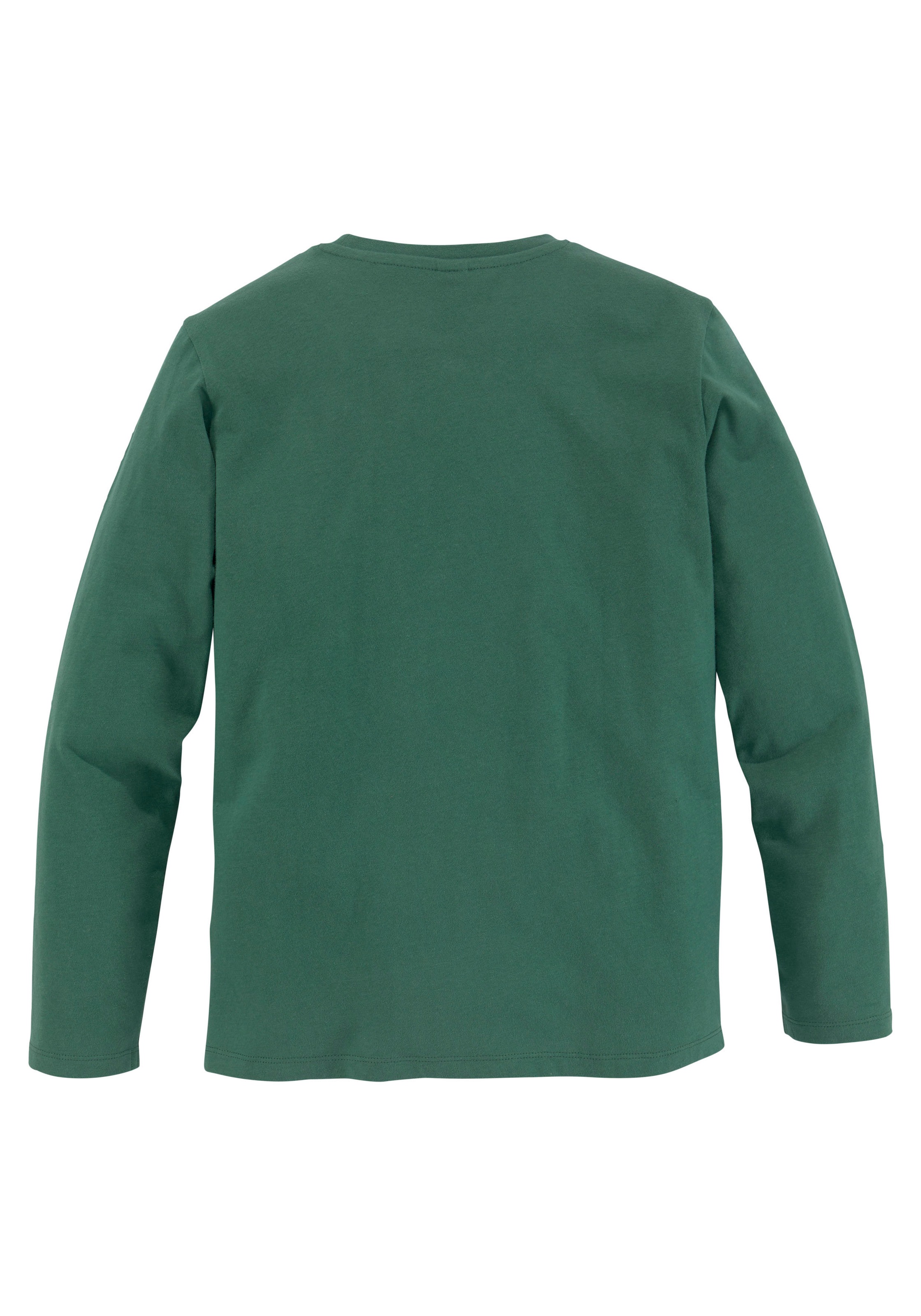 Bench. Langarmshirt, mit Prägedruck