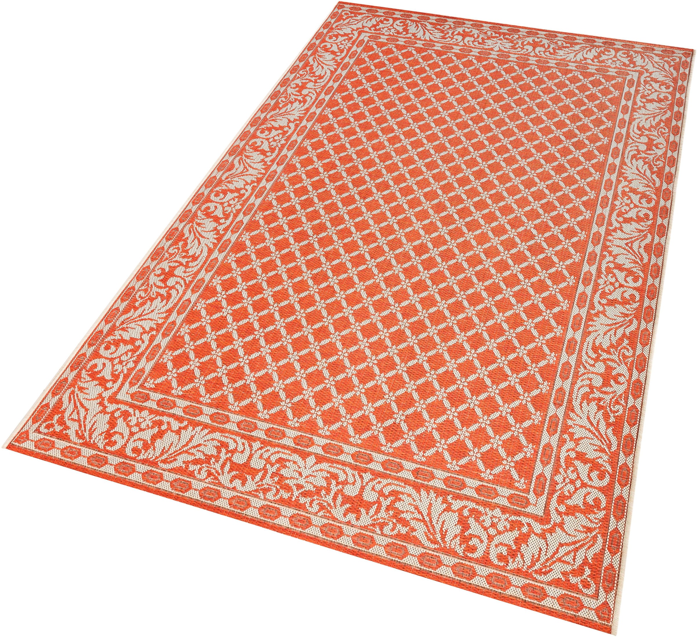 Image of NORTHRUGS Teppich »Royal«, rechteckig, 4 mm Höhe, In-und Outdoor geeignet, Sisal Optik, Wohnzimmer, Balkon, Terrasse, Robust, Pflegeleicht, Flachgewebe bei Ackermann Versand Schweiz