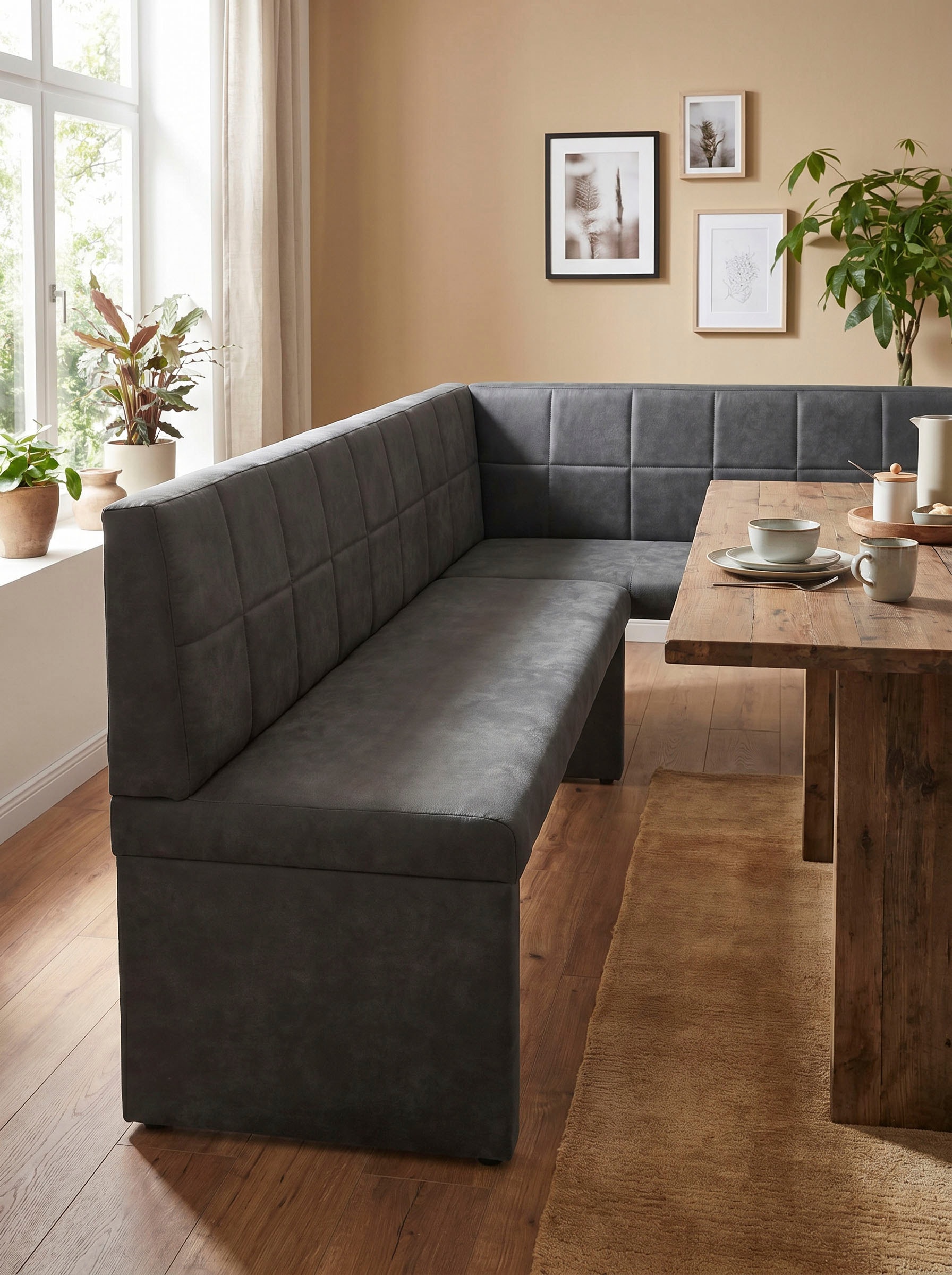HELA Banc d'angle »MELANIE« aspect vintage