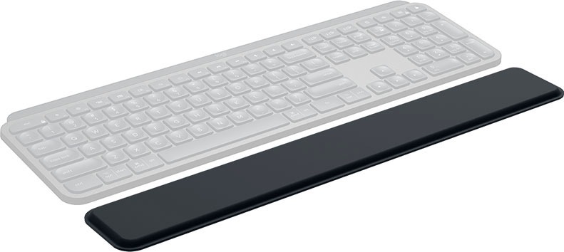 Logitech Handballenauflage »MX PALM REST - GRAPHITE«, (1 St.)