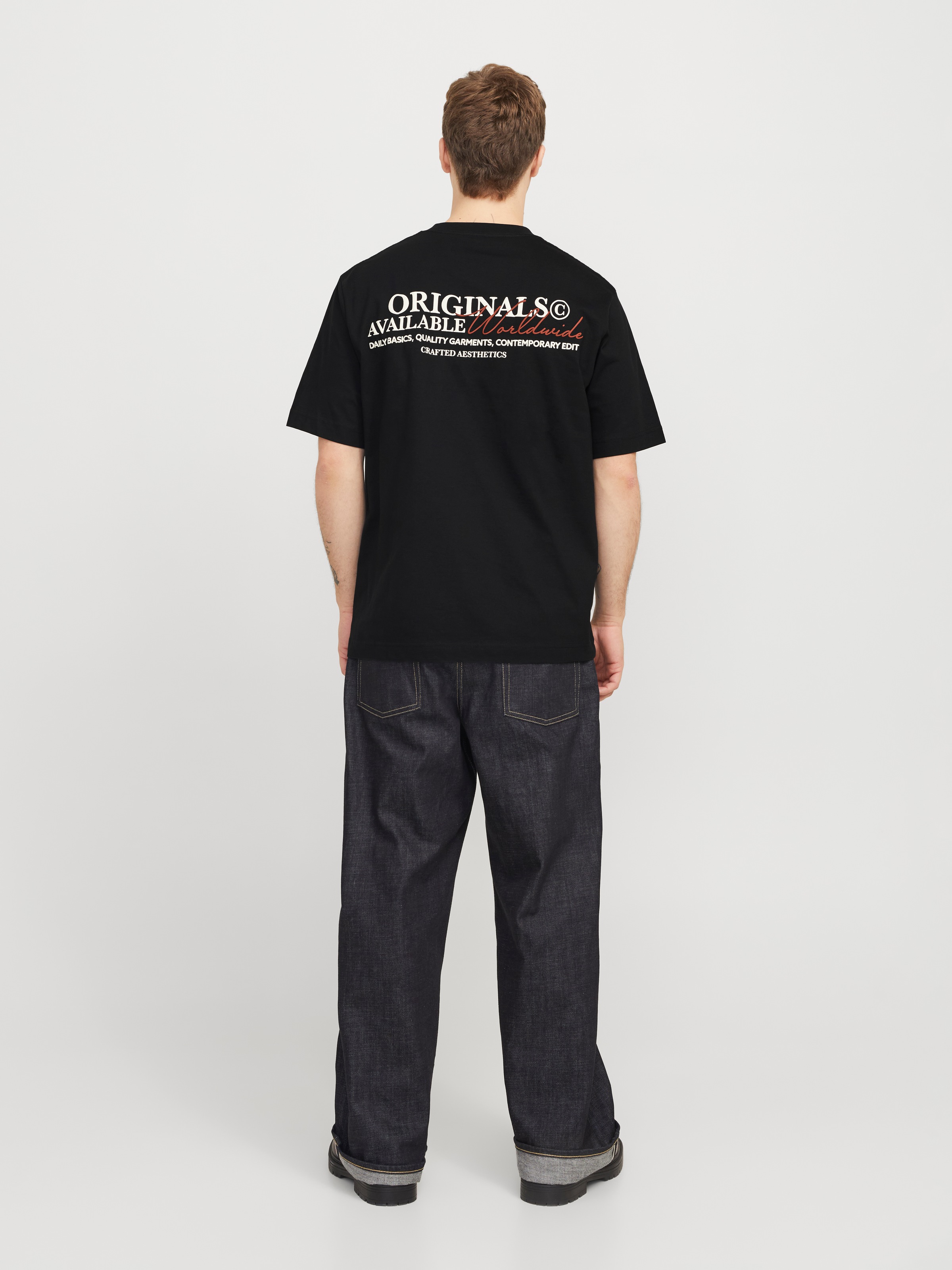Jack & Jones T-Shirt »JORISLINGTON TYPE TEE SS CREW NECK SN«