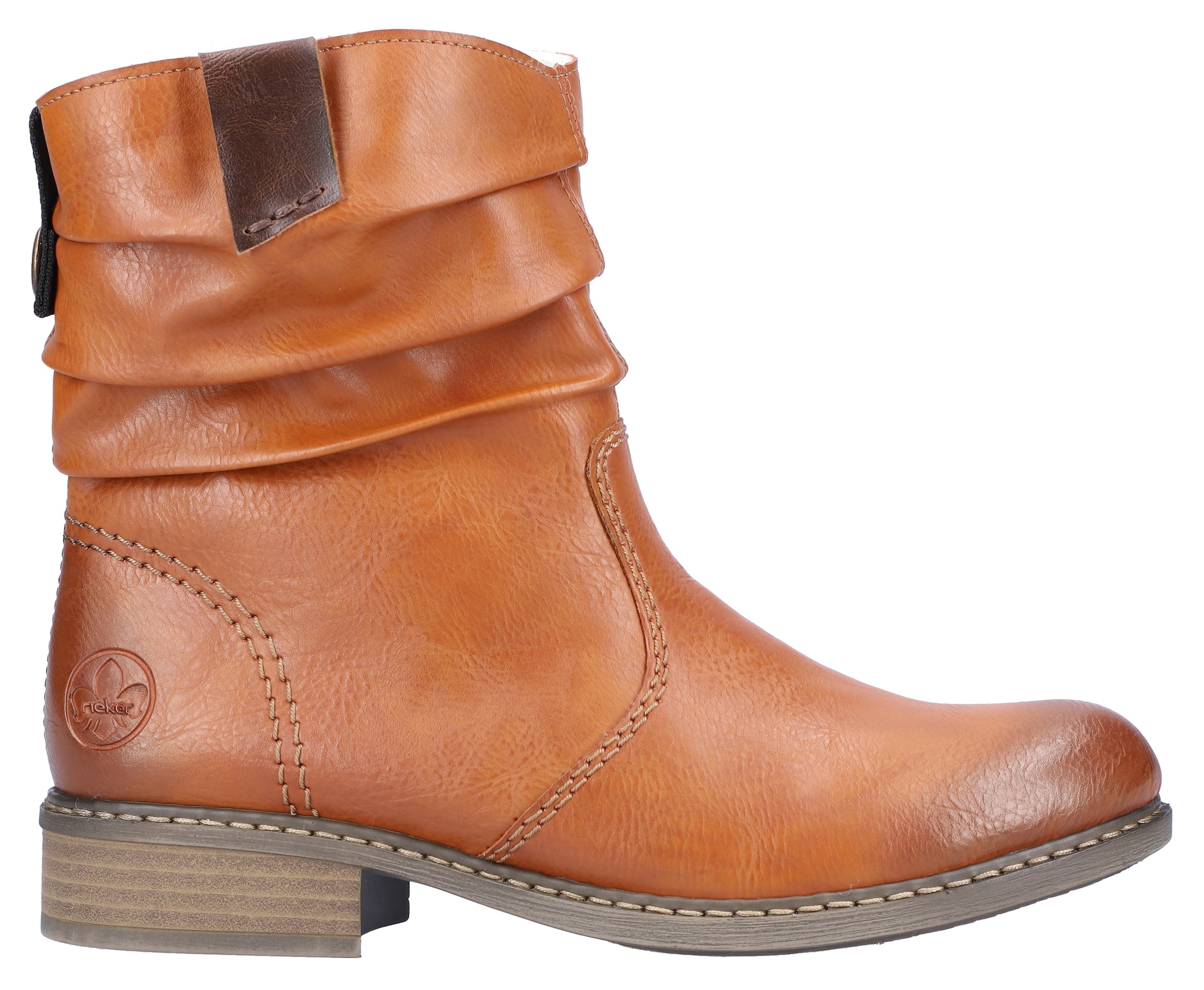 Rieker Winterboots, mit Raffungen am slouchy Schaft