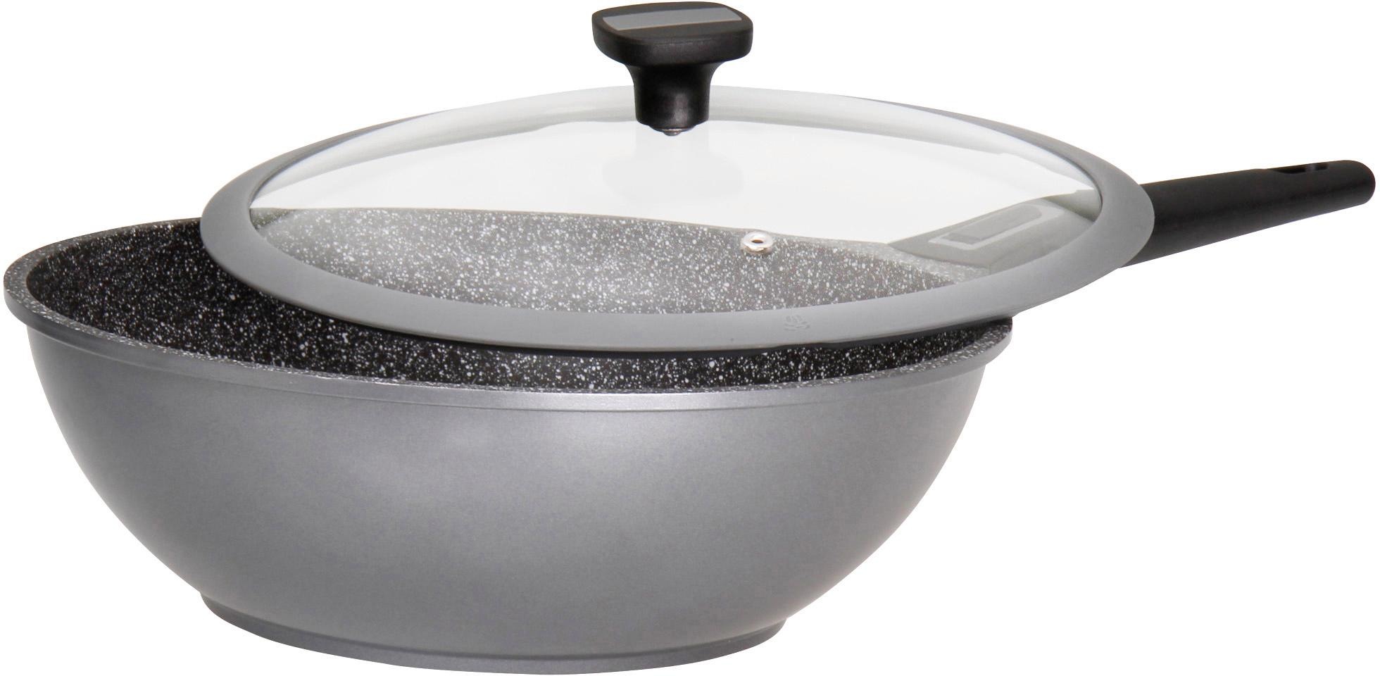 Image of STONELINE Wok »Imagination PLUS«, Aluminiumguss, (1 tlg.), Ø 30 cm, Induktion bei Ackermann Versand Schweiz