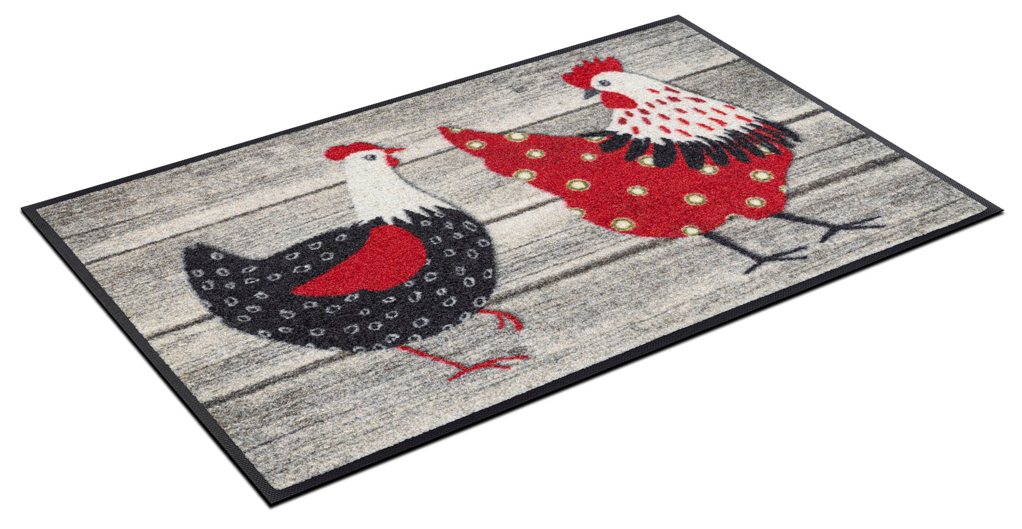 Image of wash+dry by Kleen-Tex Fussmatte »Chicken Farm«, rechteckig, 7 mm Höhe bei Ackermann Versand Schweiz