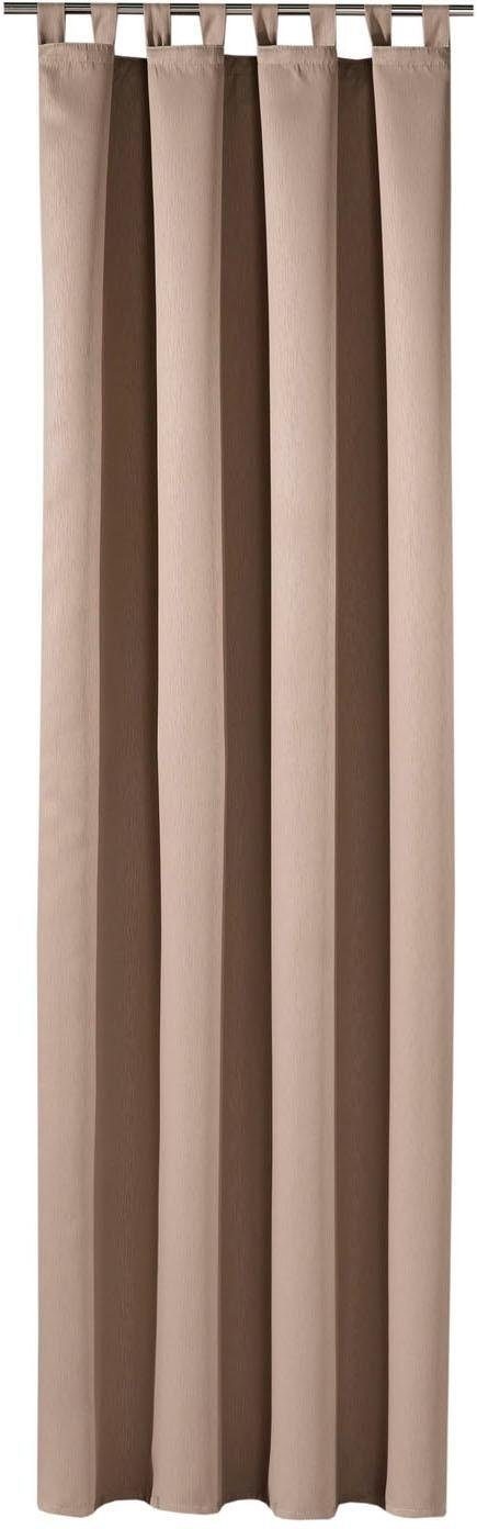 Image of Gerster Vorhang »Jakob«, (1 St.), HxB: 235x140, Schlaufenschal mit Uniband, blickdicht bei Ackermann Versand Schweiz