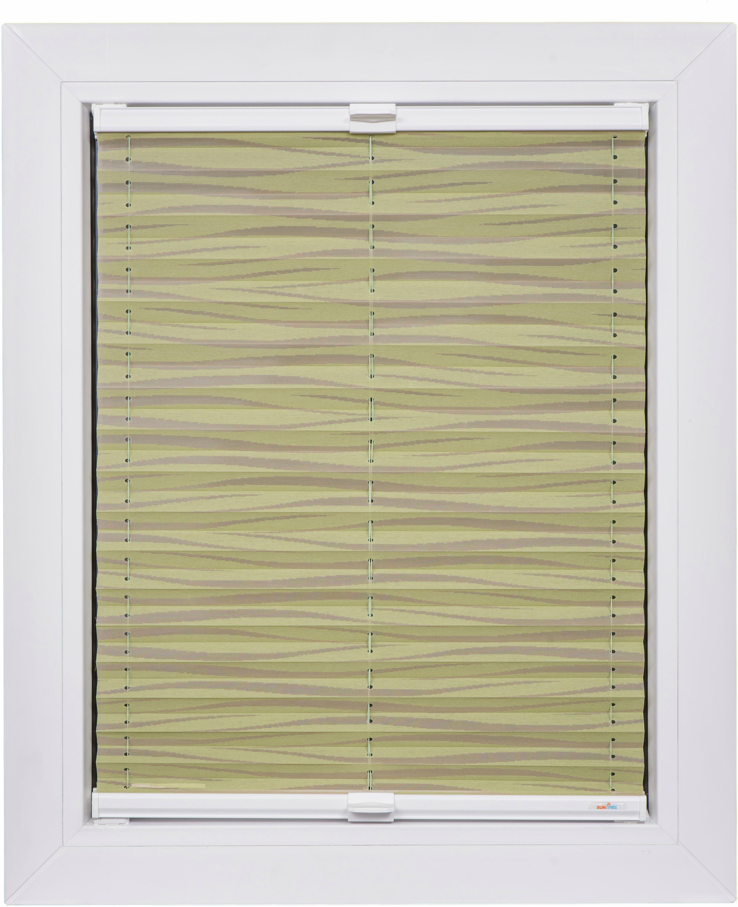 Image of sunlines Plissee nach Mass »Young Style Ausbrenner«, Lichtschutz, mit Bohren, verspannt bei Ackermann Versand Schweiz