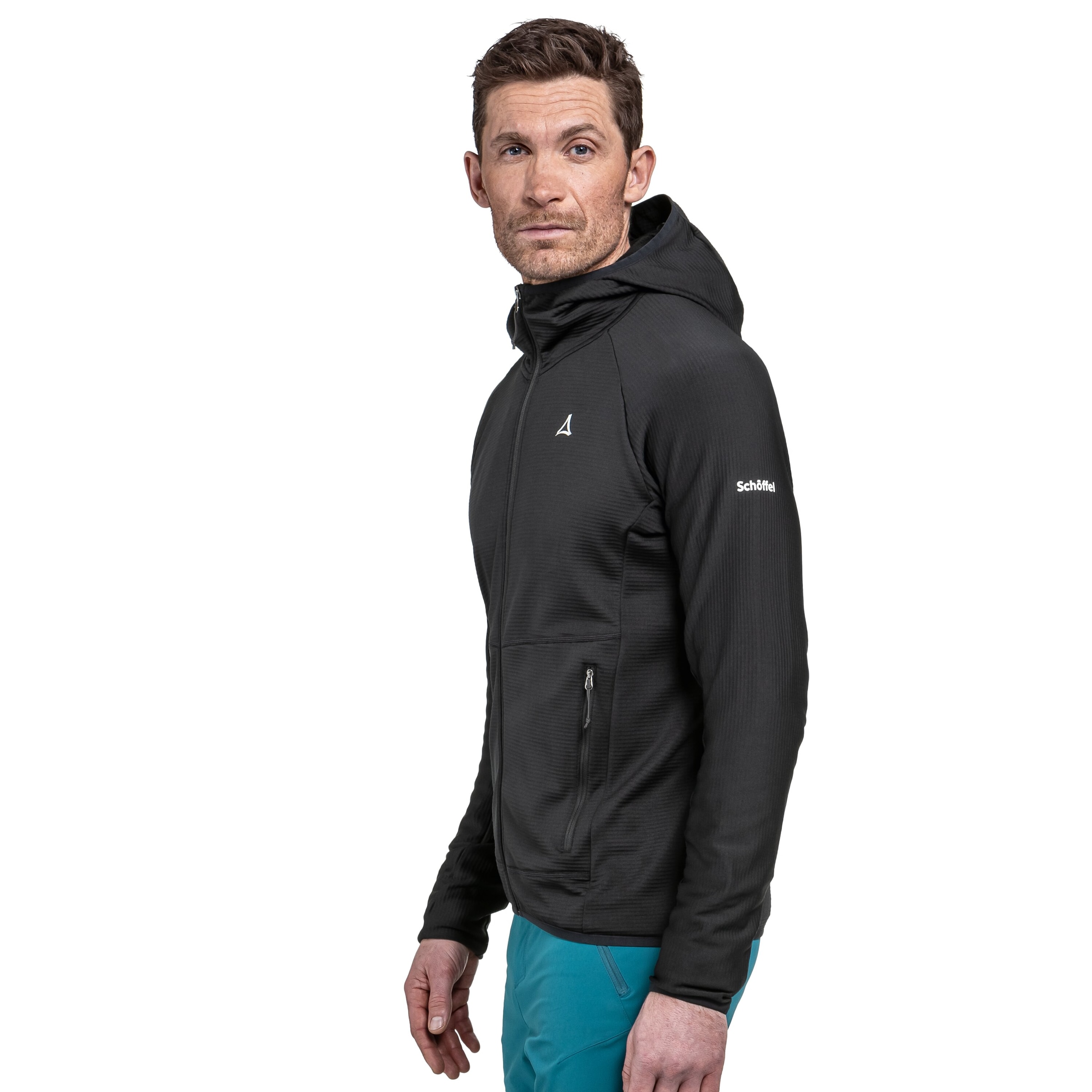 Schöffel Fleecejacke »Fleece Hoody Style Cascata MNS«, mit Kapuze