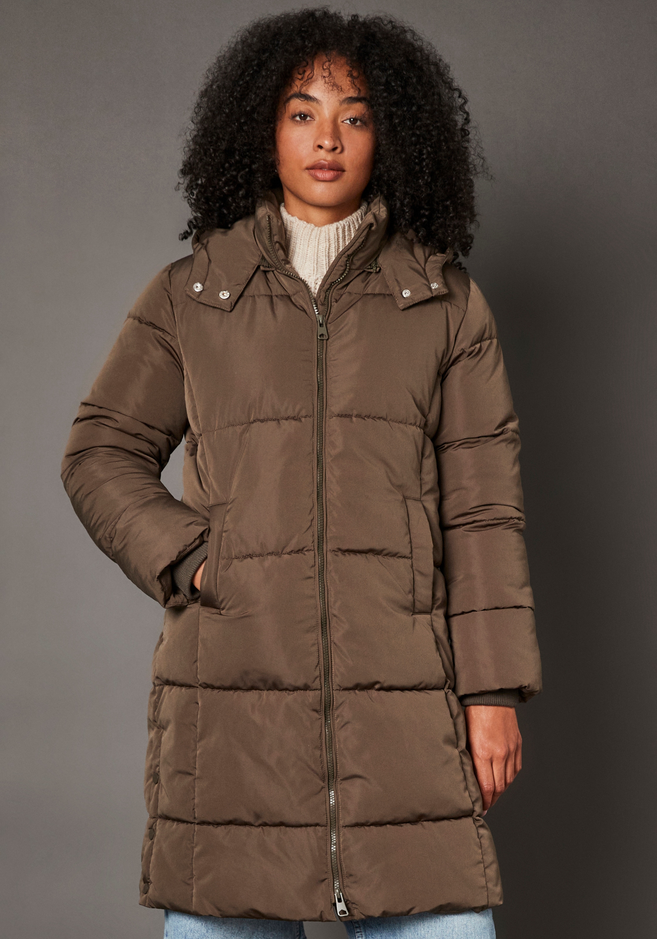 Image of HaILY’S Steppjacke "LS P JK Em44my" mit Kapuze