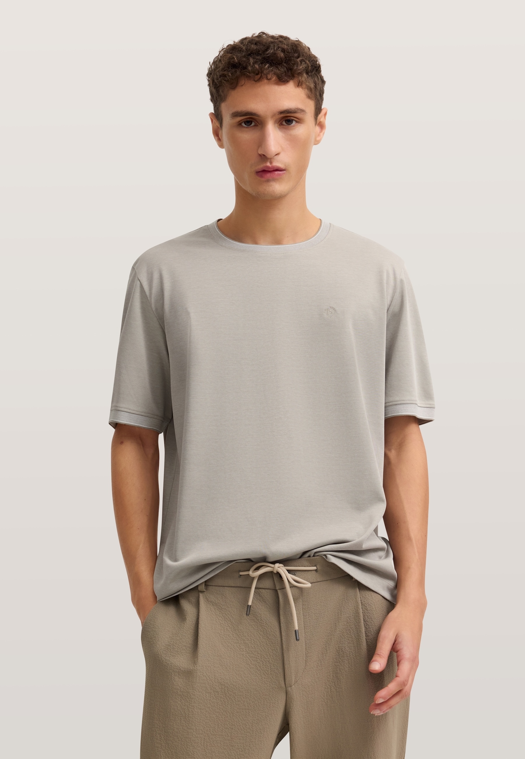 Image of bugatti T-Shirt aus einem Baumwoll-Mix