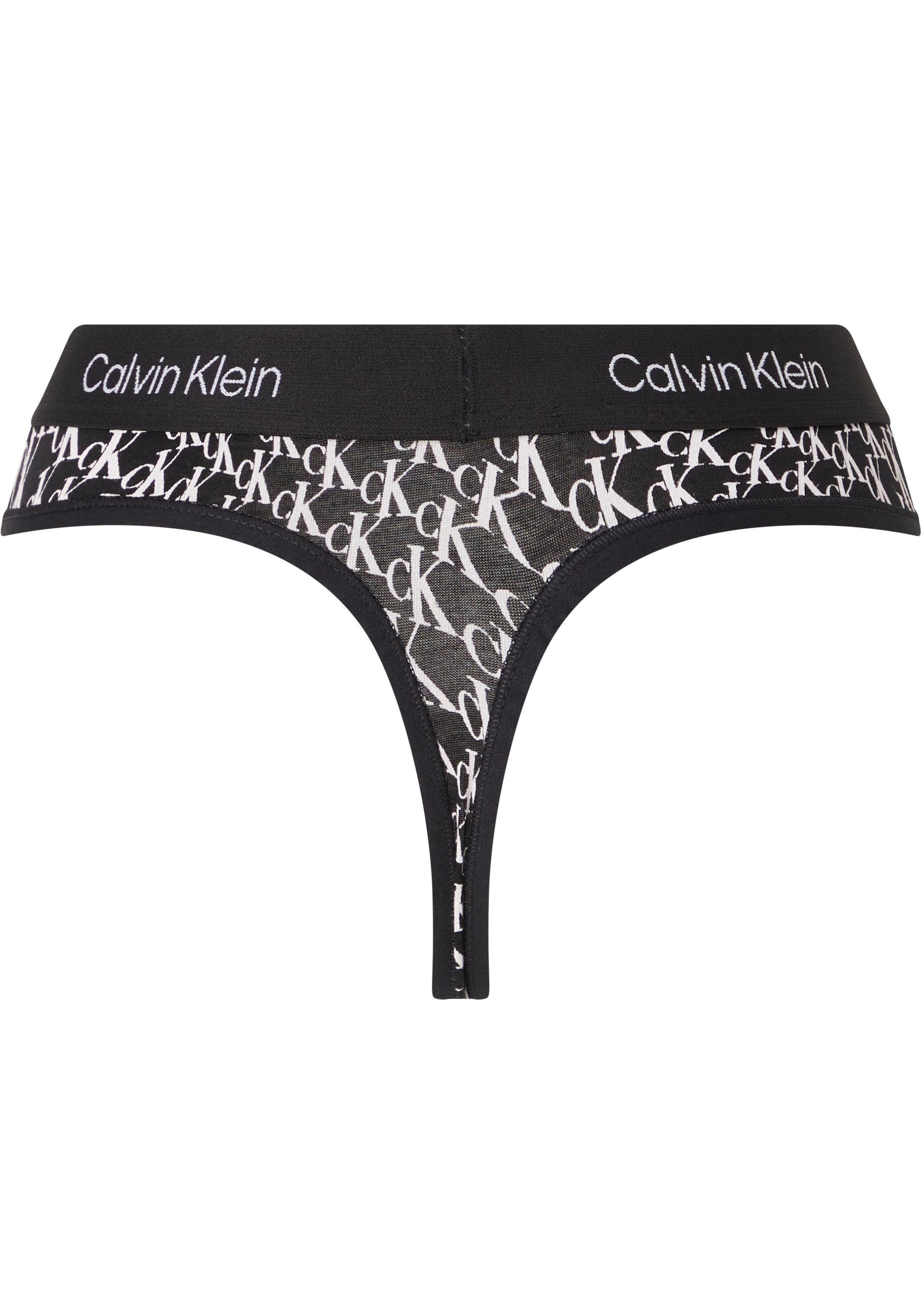 ♕ Calvin Klein T-String versandkostenfrei »MODERN auf THONG«, Alloverprint mit