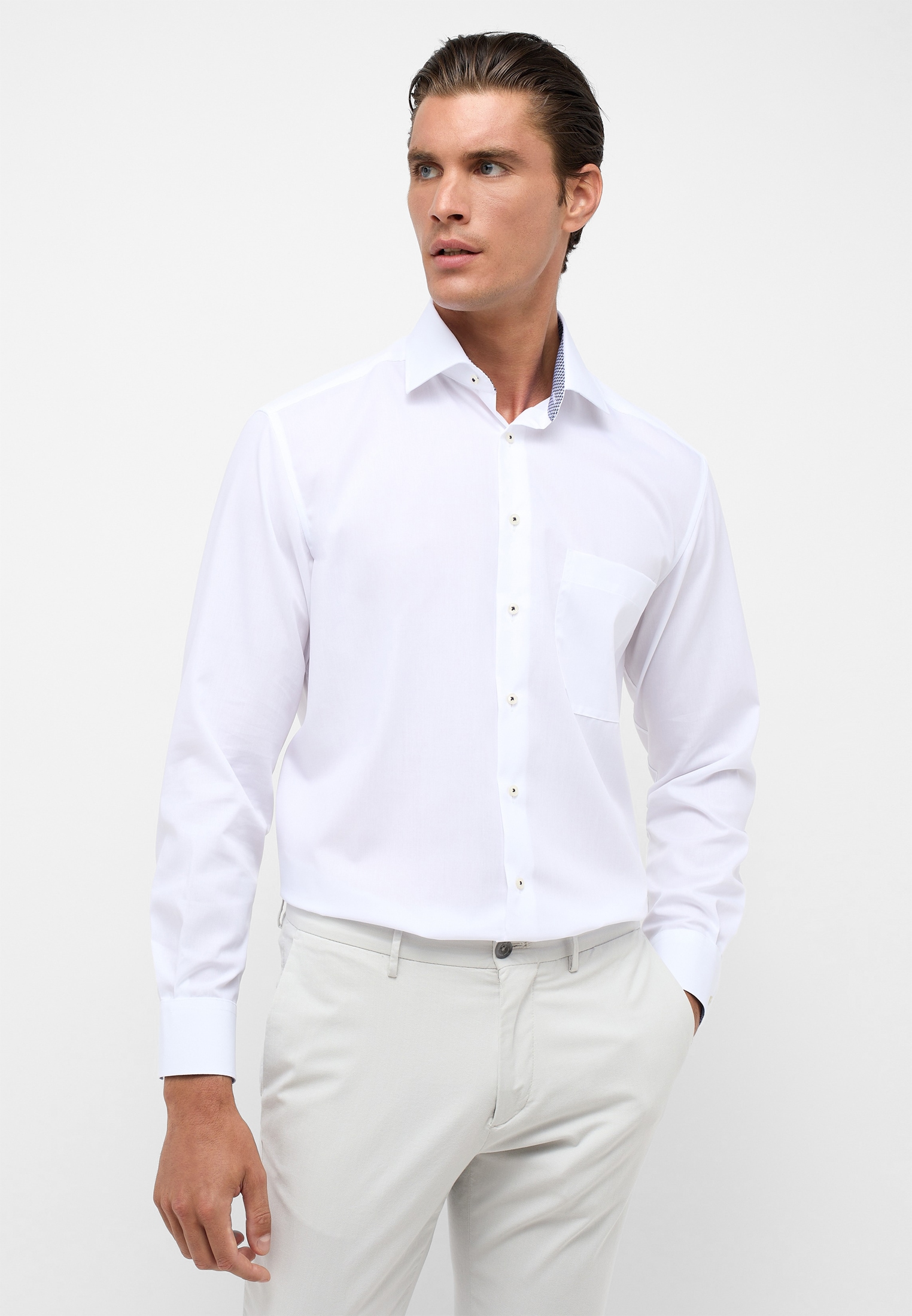 Image of Eterna Langarmhemd "COMFORT FIT"