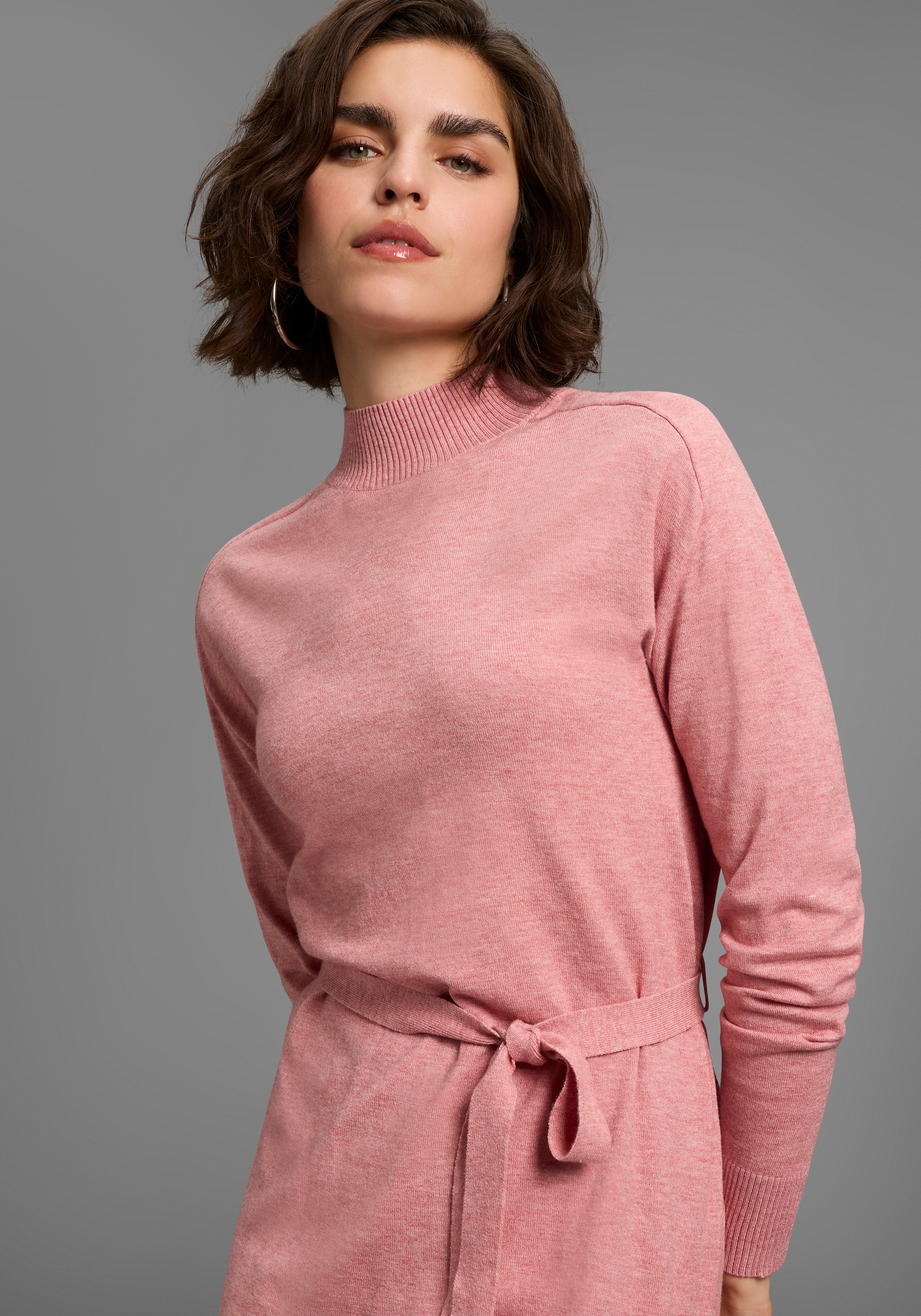 Laura Scott Strickkleid, mit Gürtel