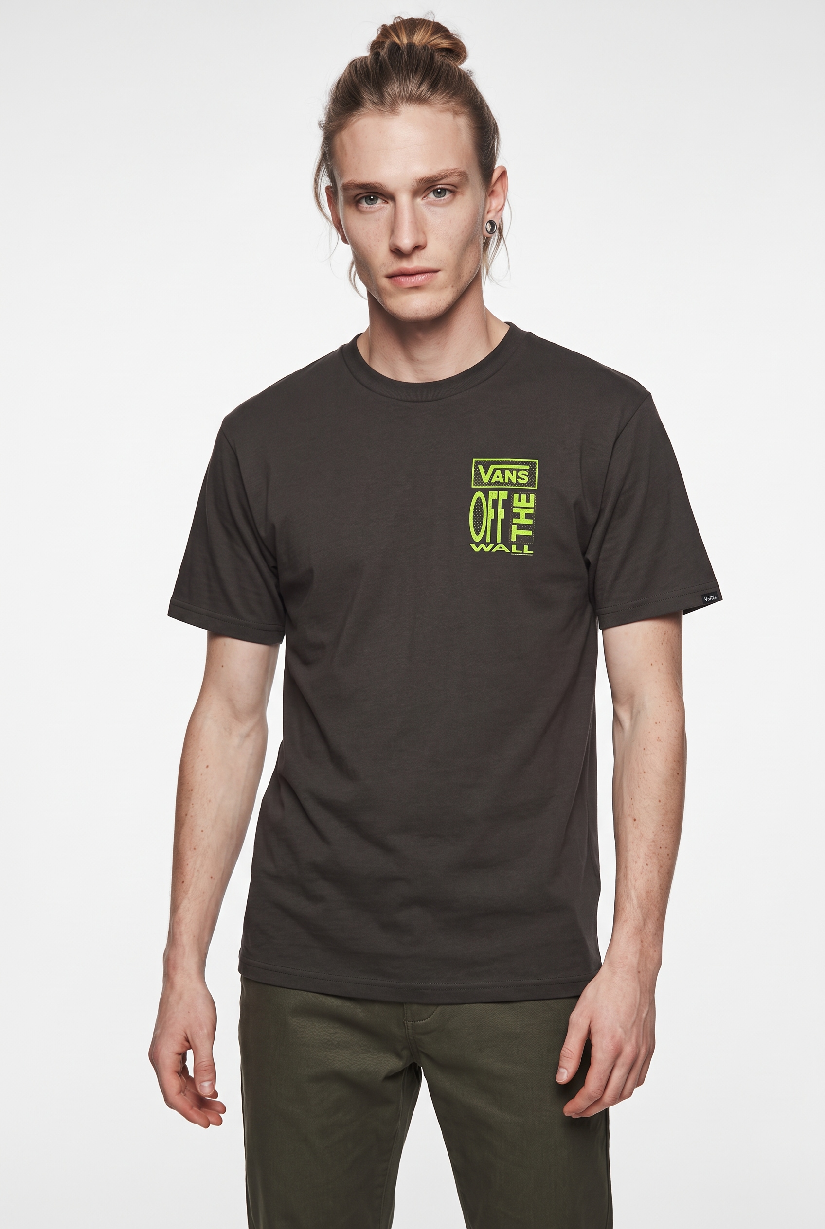 Image of Vans T-Shirt "CUT AND PASTE SS TEE" mit Rundhalsausschnitt, Kurzarm, aus Baumwolle, normale Länge