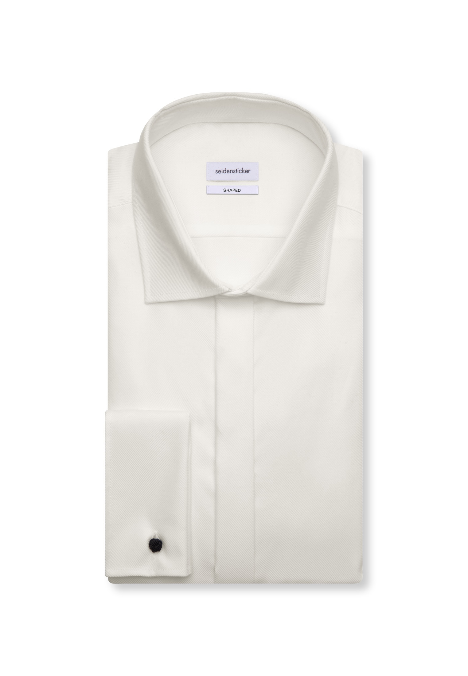 seidensticker Chemise de smoking »Shaped« Shaped Langarm Kentkragen Uni