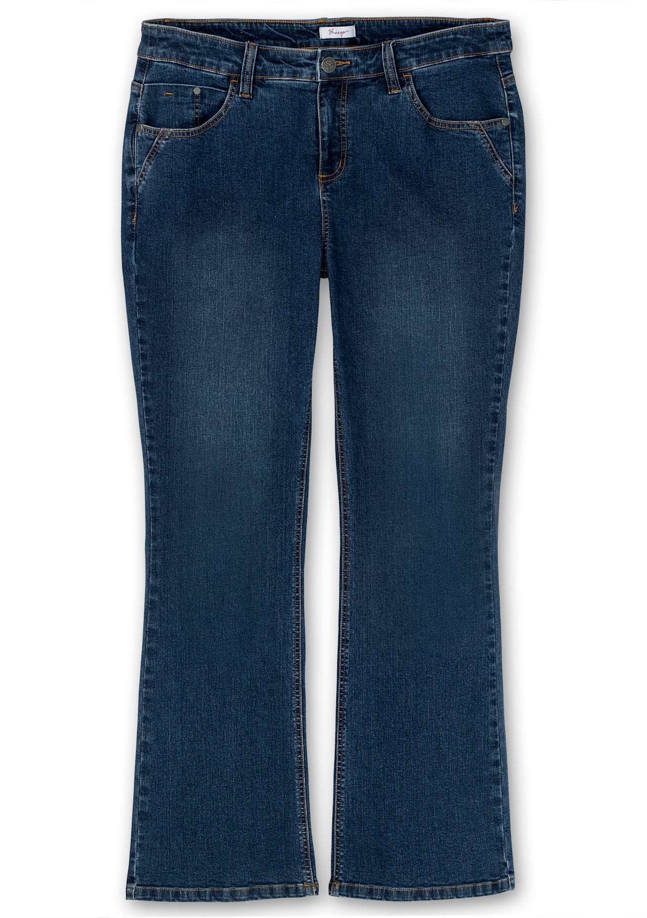 Sheego 3/4-Jeans, (1 tlg.)