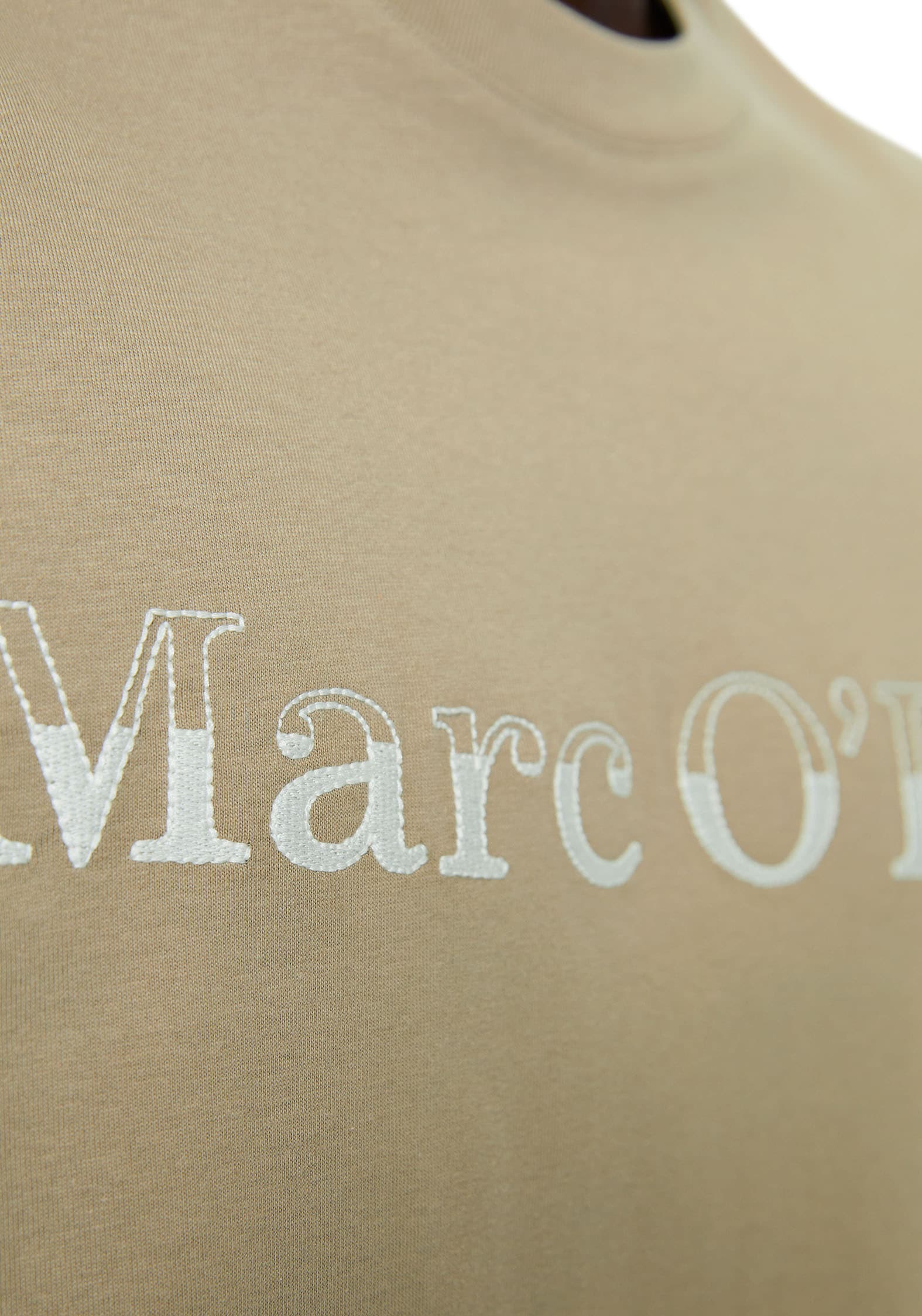 Marc O'Polo T-Shirt, Kontrastierende Logo-Stickerei auf der Brust