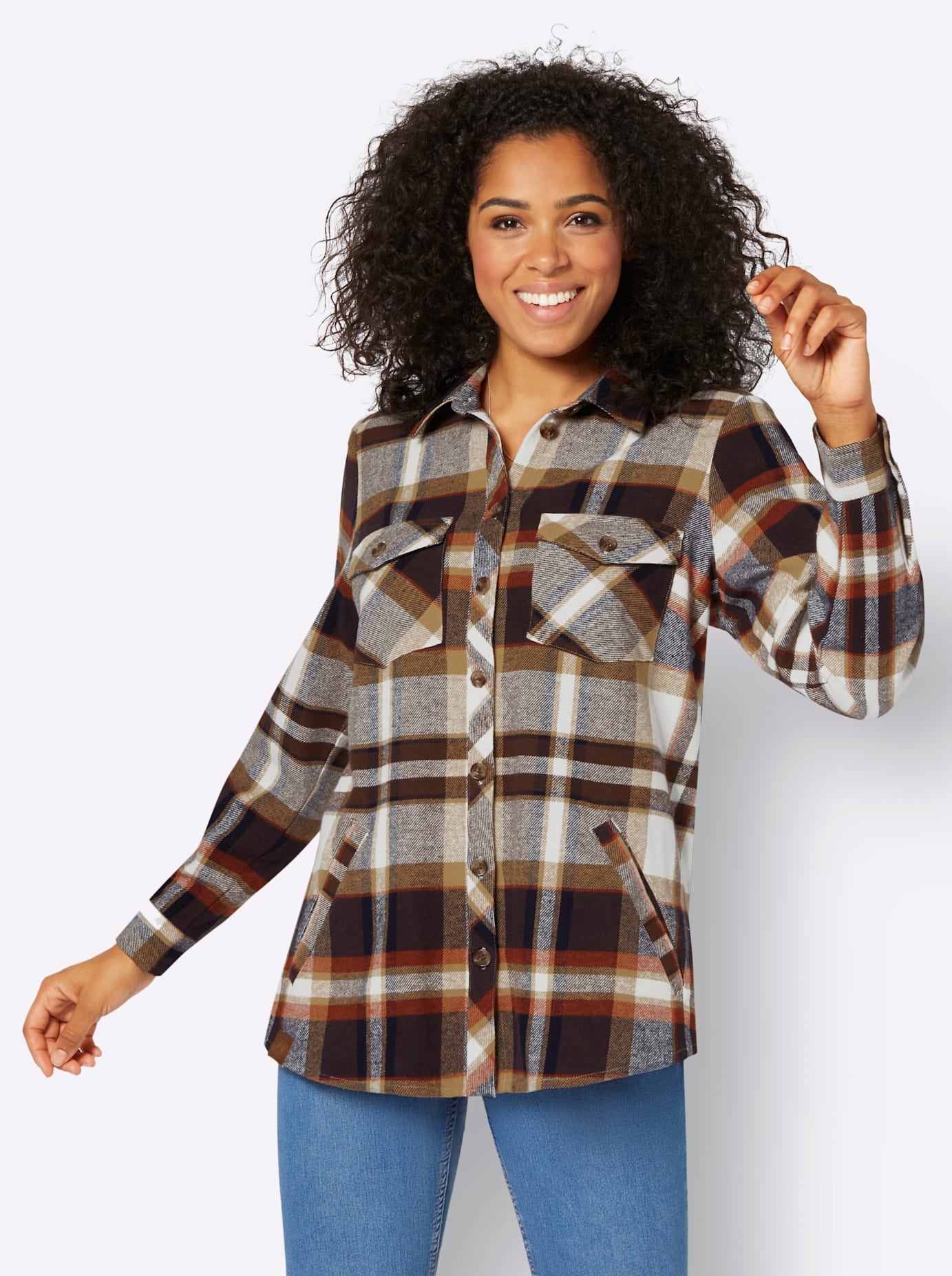 Casual Looks Flanellbluse