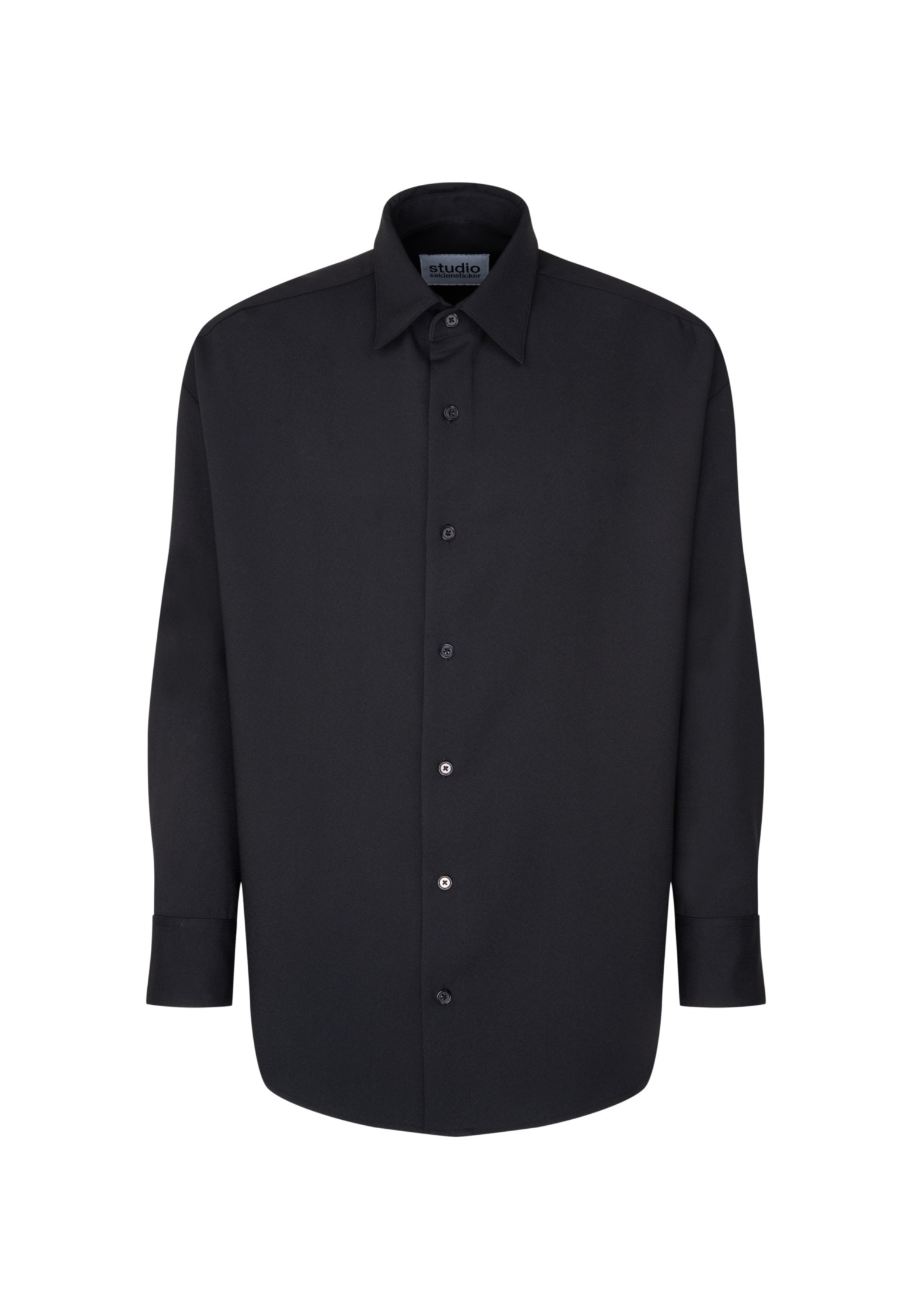 studio seidensticker Businesshemd »Studio« Oversized Langarm Kentkragen Uni