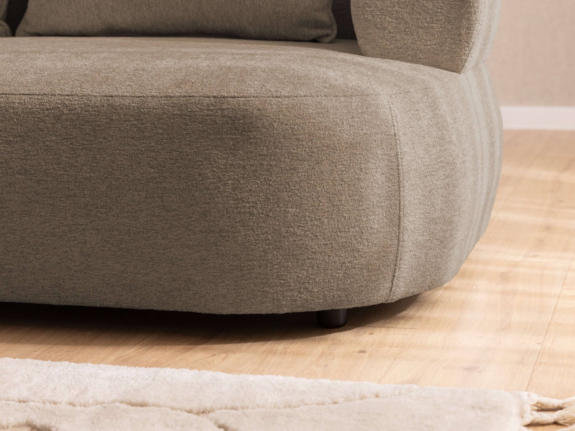 Home affaire Ecksofa »LUSSAC L-Form Design-Sofa mit Zierkissen, Masse B/T/H: 257/159/78 cm« hoher Sitzkomfort und modernes Design, Sofa ohne Bettfunktion