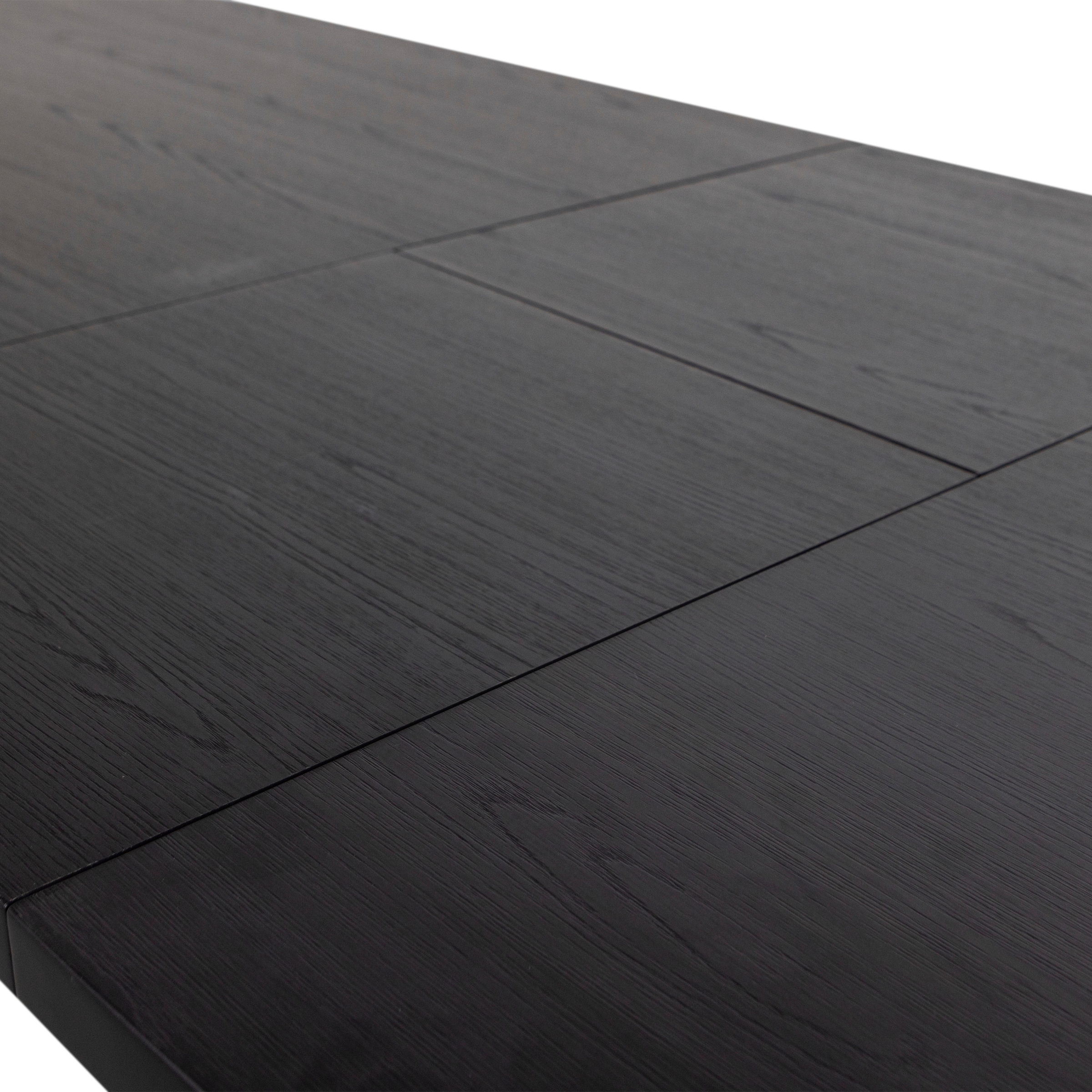 WOOOD Table de salle à manger »Arros MDF Lackiert Ausziehbar, B 220 x T 90 x H 75 cm« Forme ovale, capacité de charge partie centrale 100 kg, grain visible