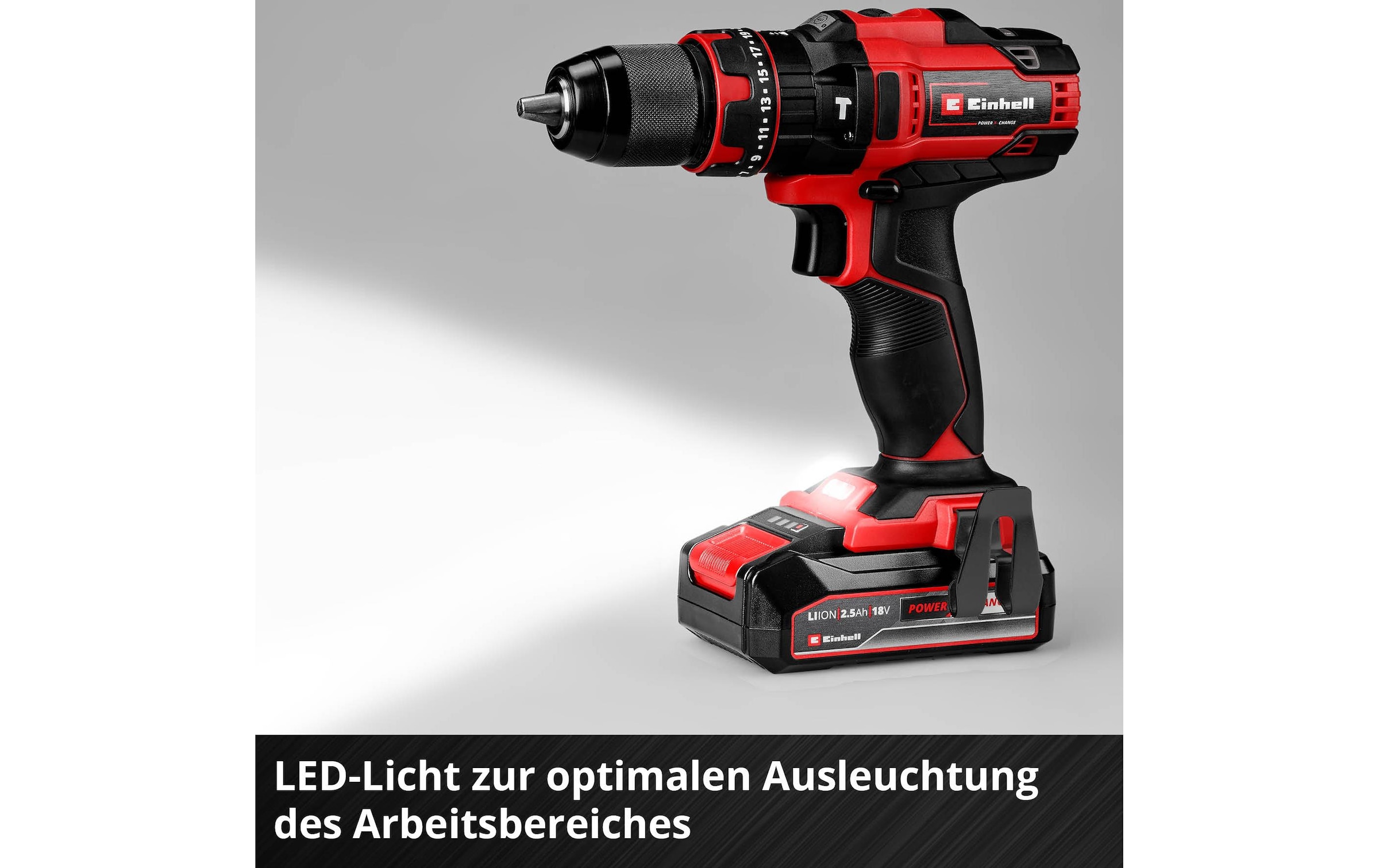 Einhell Akku-Schlagbohrschrauber »TE-CD 18/44 Li-i (1 x 2.5Ah)«