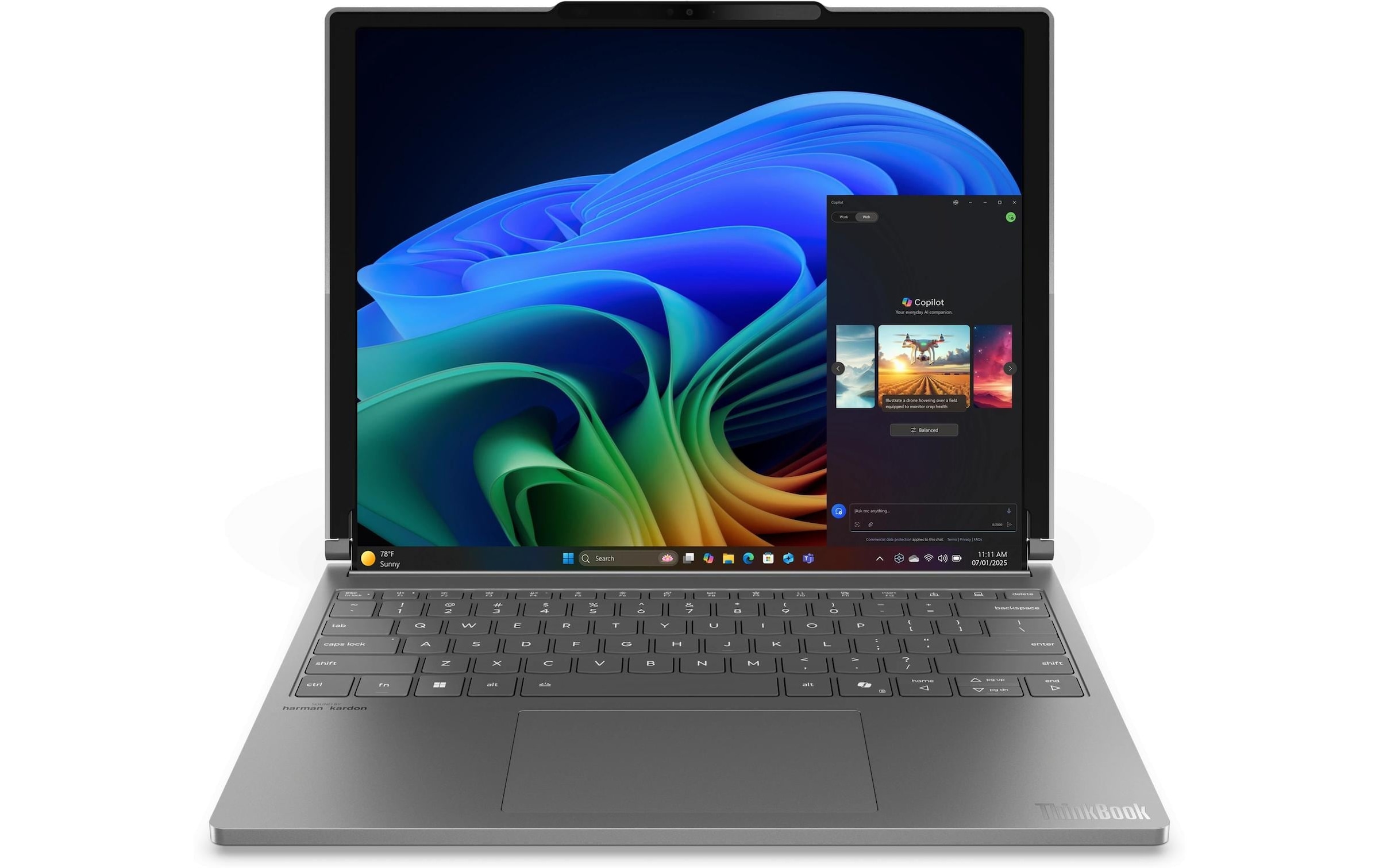 Lenovo Notebook »Plus G6 Rollable Copilot+ PC« / 16,7 ″ Intel Core Ultra 7