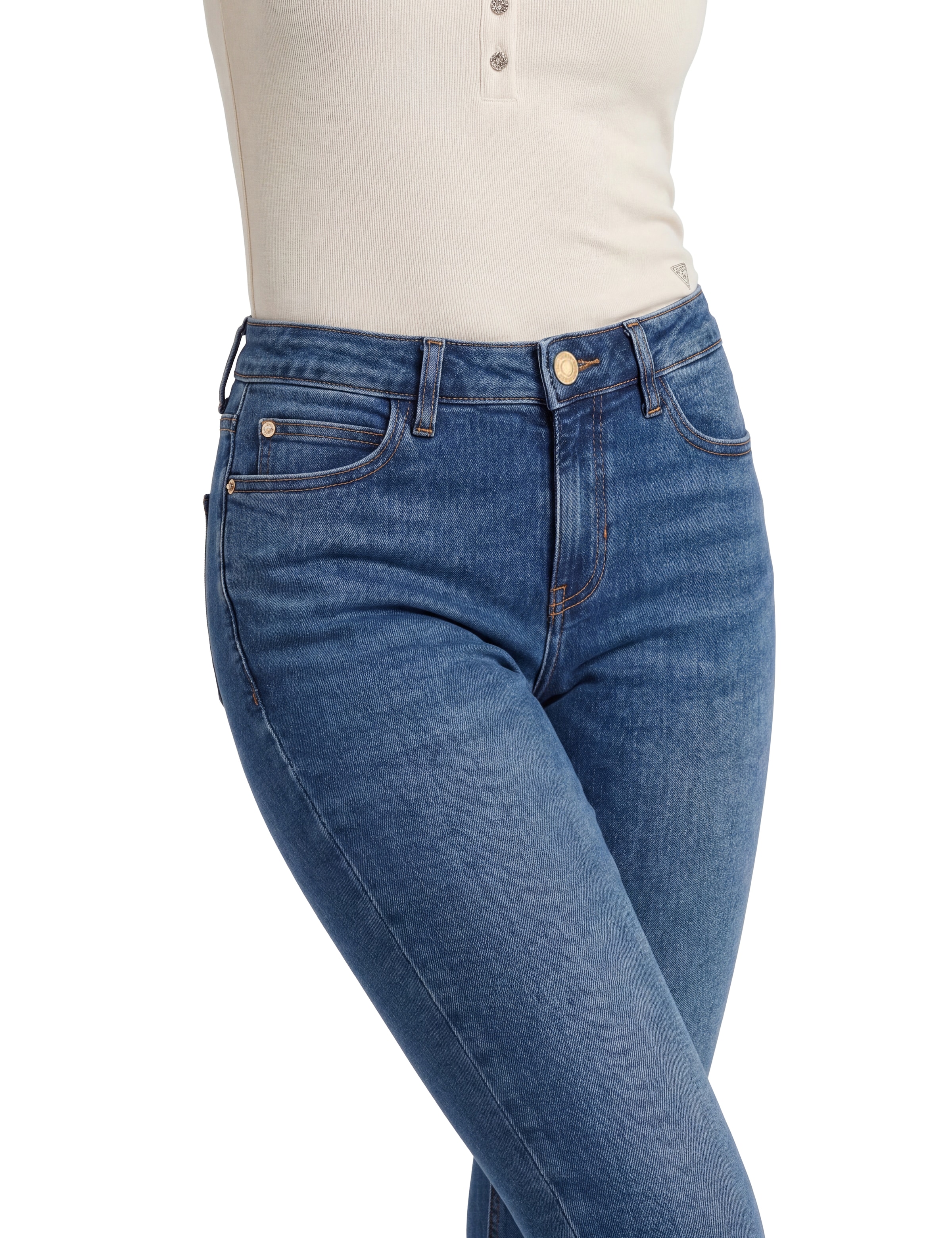Guess Jeans skinny »CURVE X« aus Stretch-Denim, mittlere Taille