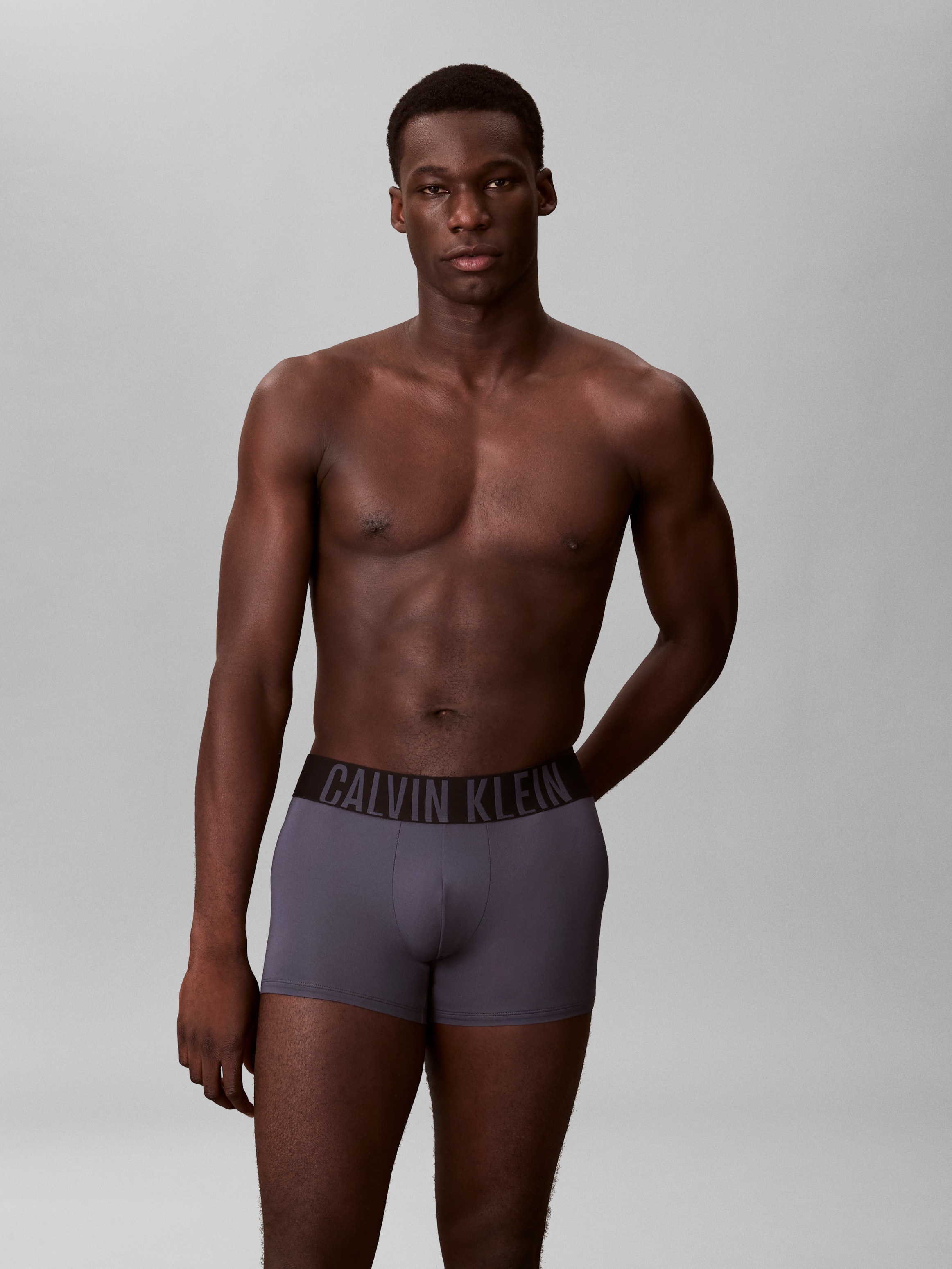 Calvin Klein Underwear Tronc »TRUNK 3PK« Packung, 3er, 3 cuis mit Logo-Stretchbund