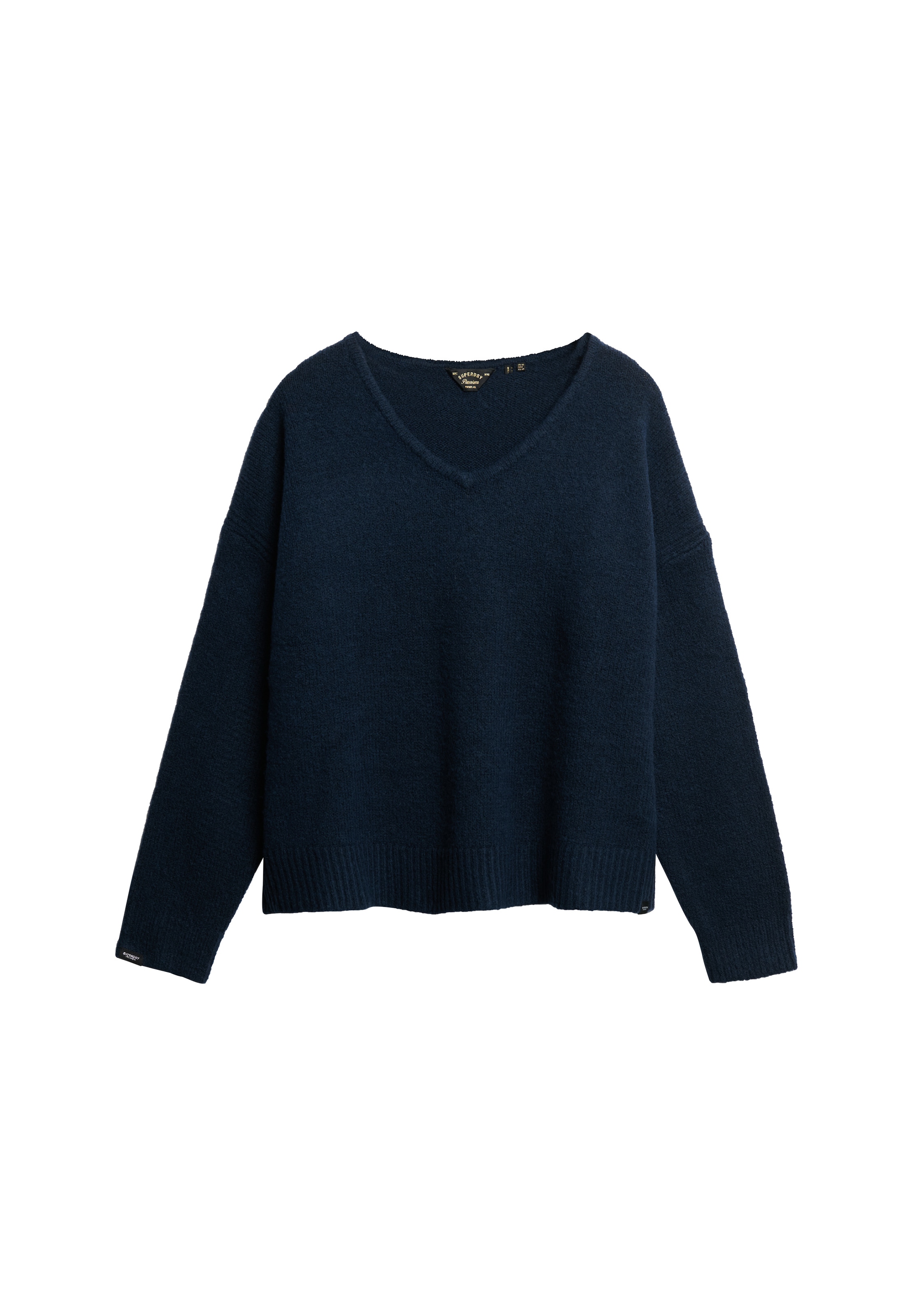 Superdry Strickpullover »BRUSHED OS V NECK JUMPER«