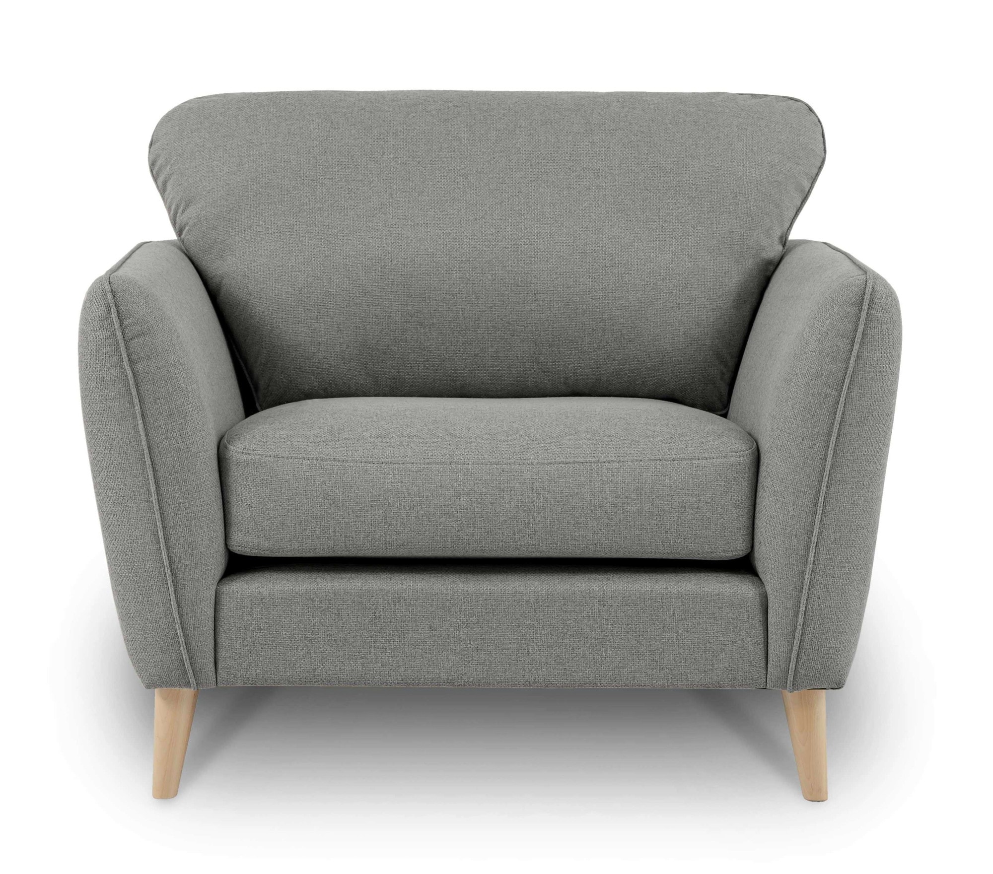 Home affaire Fauteuil »MARSEILLE« Massivholzbeine Eiche, Landhausstil, Wellenunterfederung